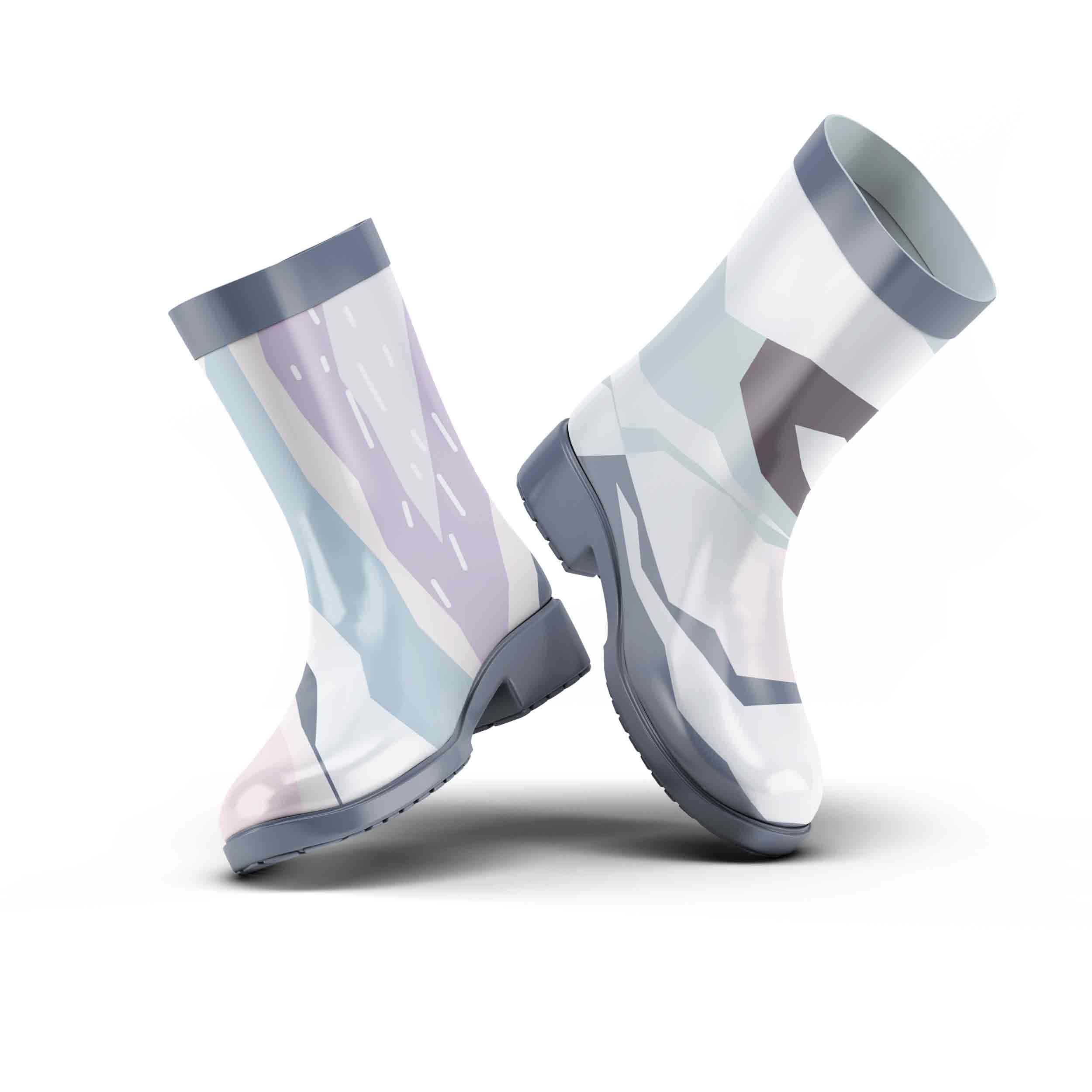 小型雨鞋psd贴图素材