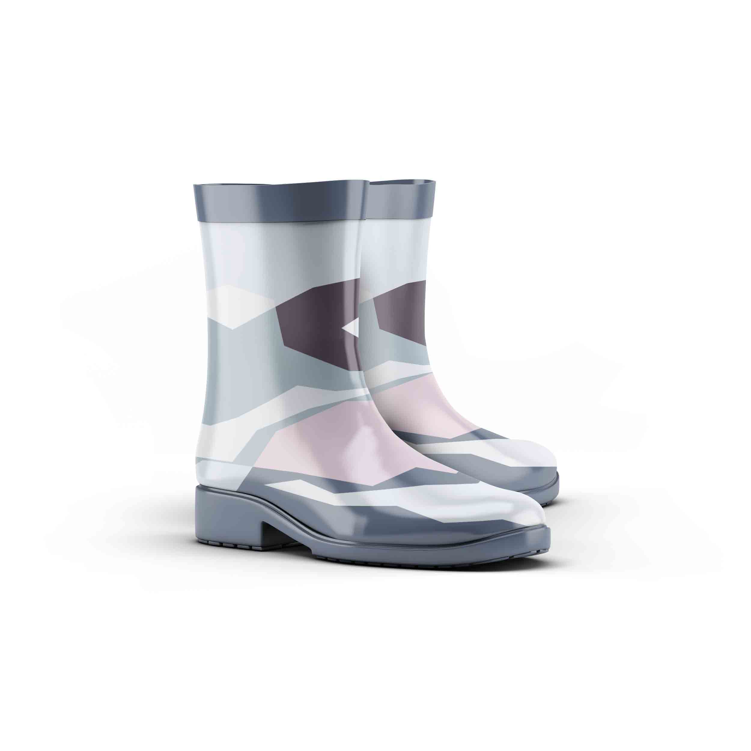 迷你精致款雨靴设计ps贴图