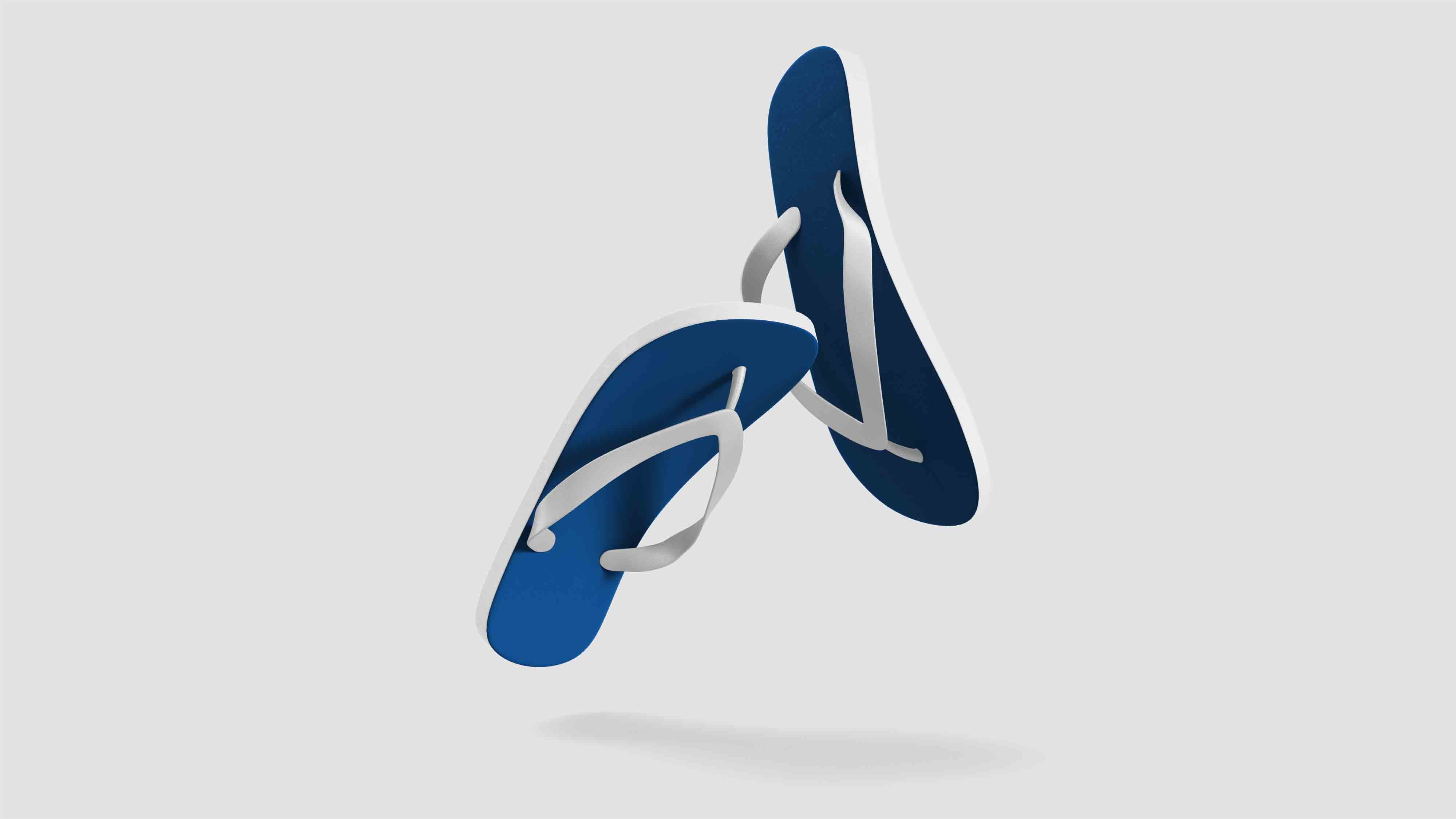 人字拖设计样机贴图