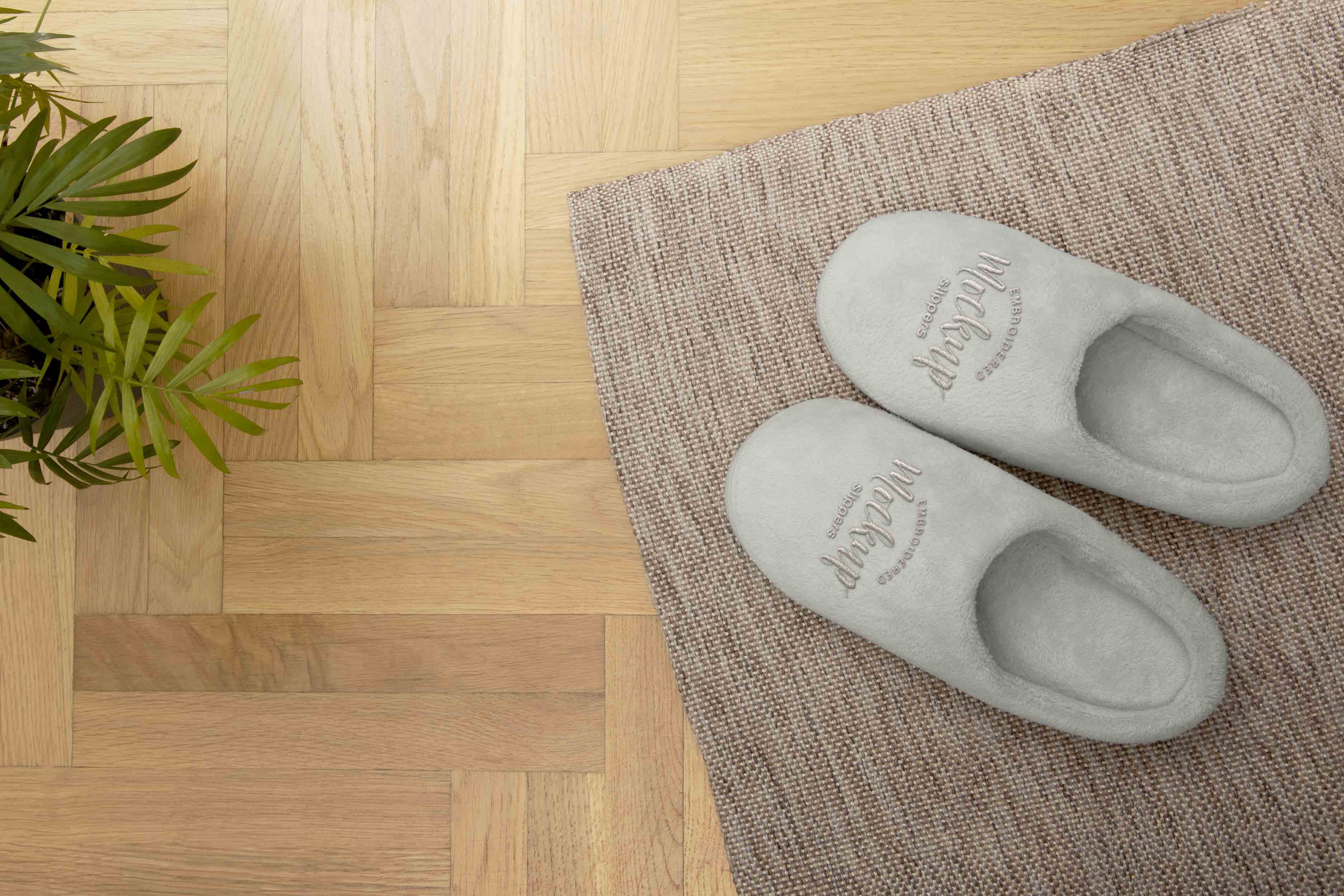 地毯拖鞋场景样机