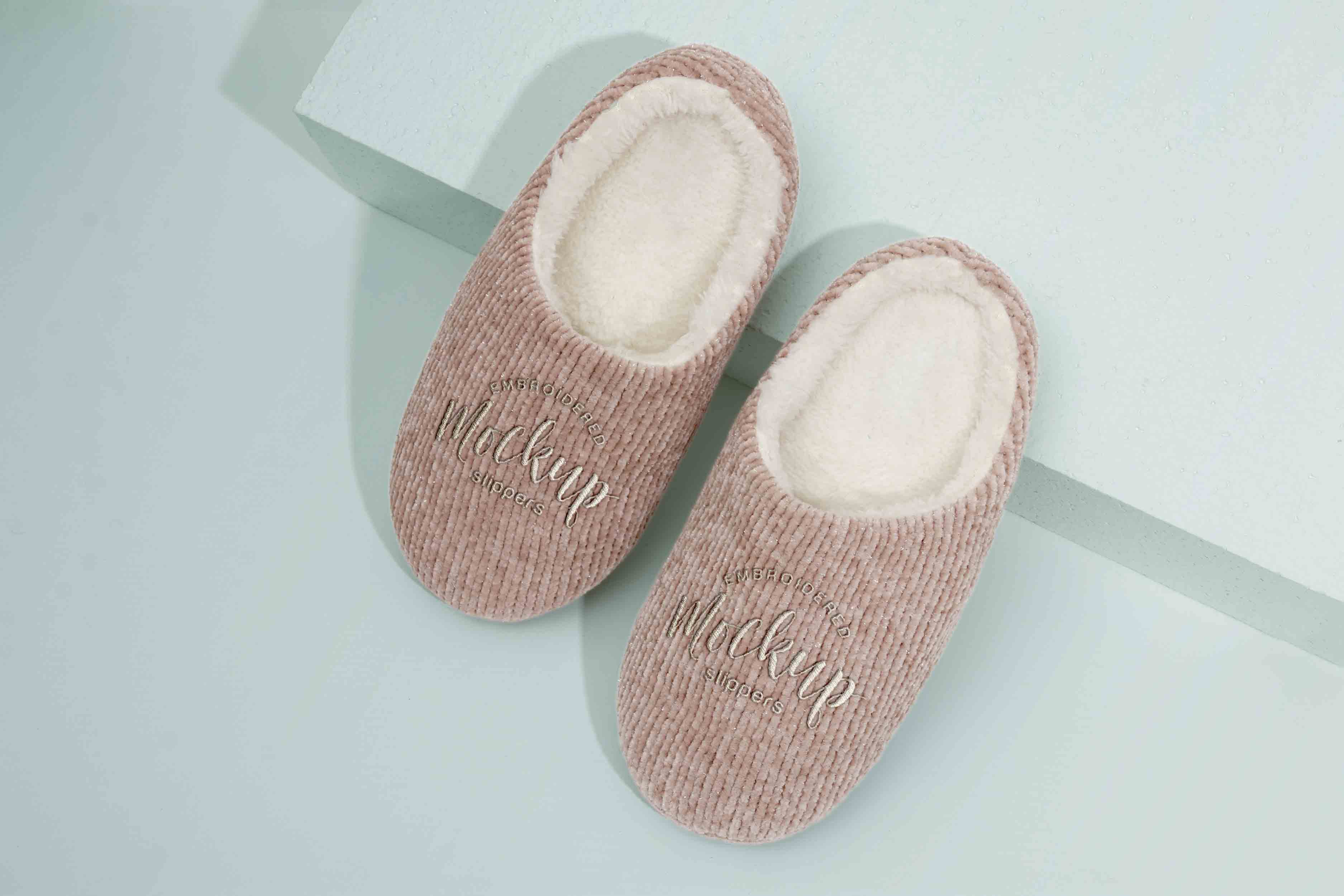 拖鞋设计ps样机贴图素材