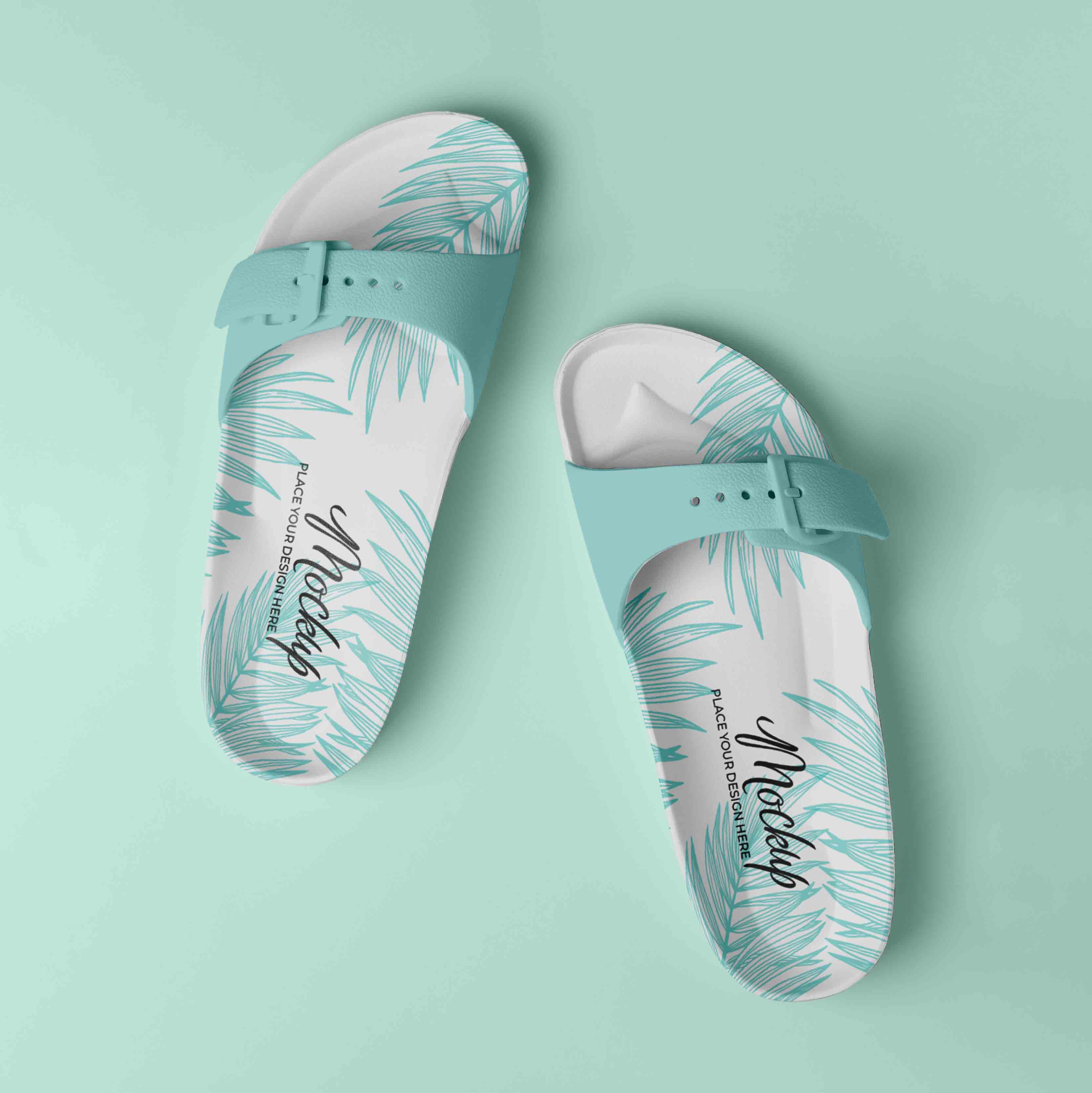 拖鞋设计图ps样机