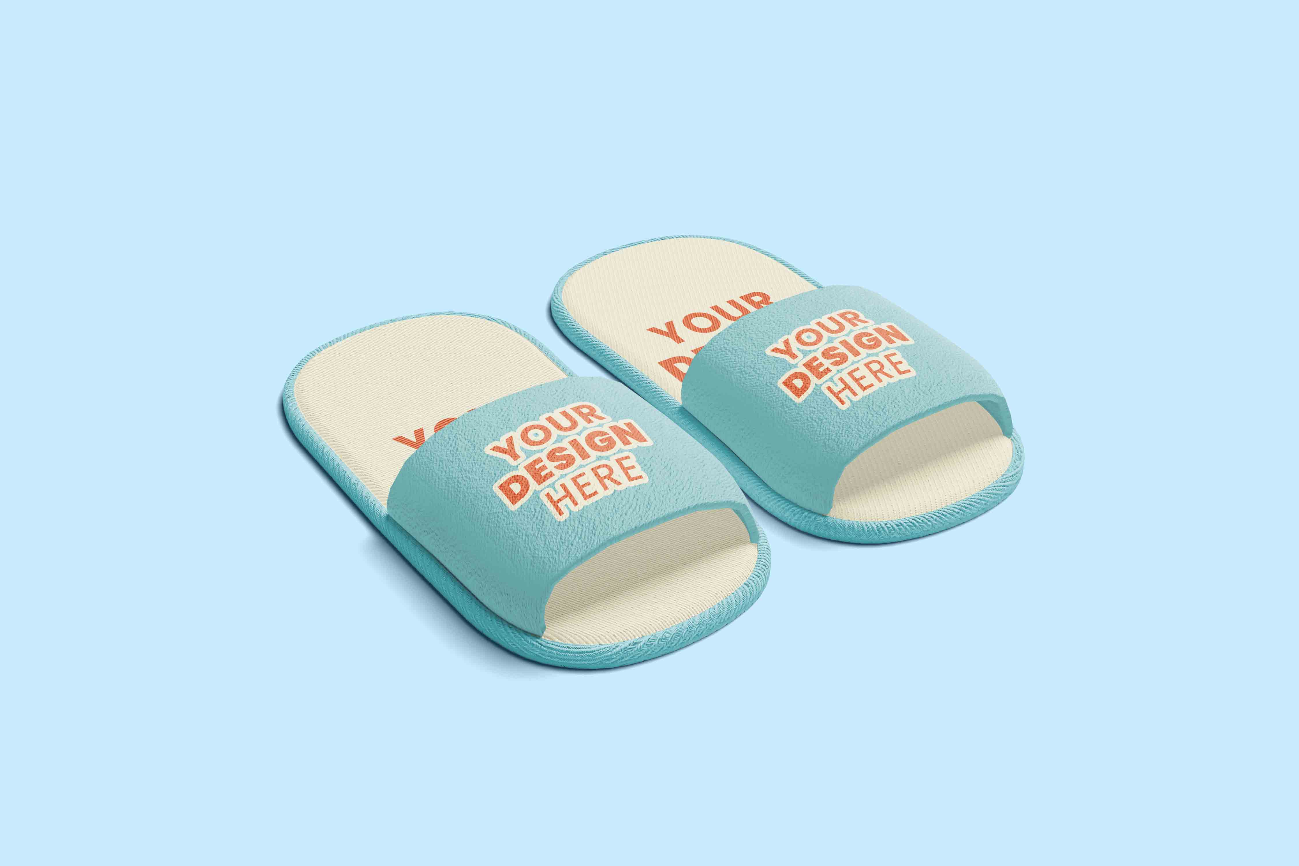 拖鞋设计图样机