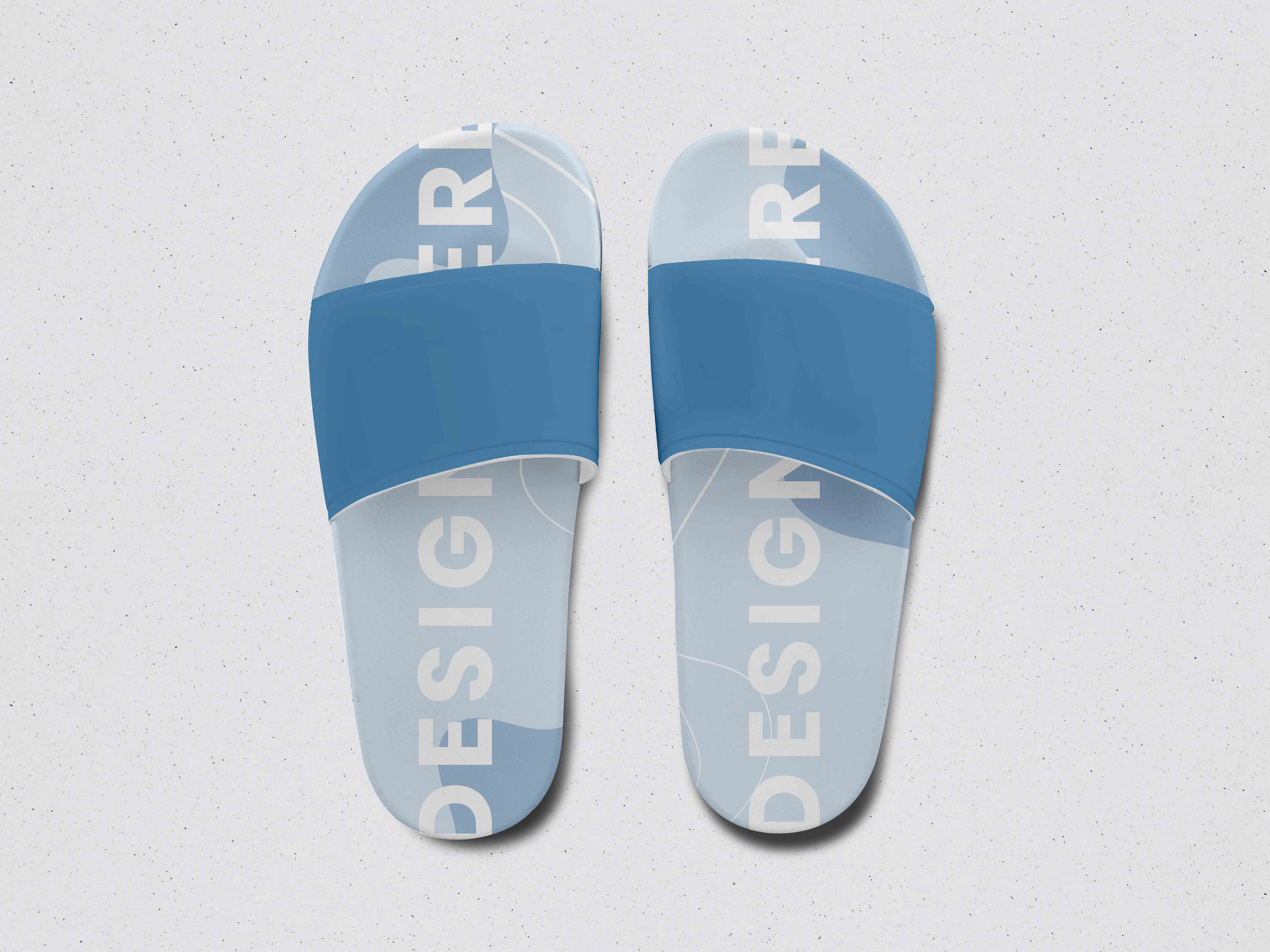 拖鞋设计效果图样机贴图