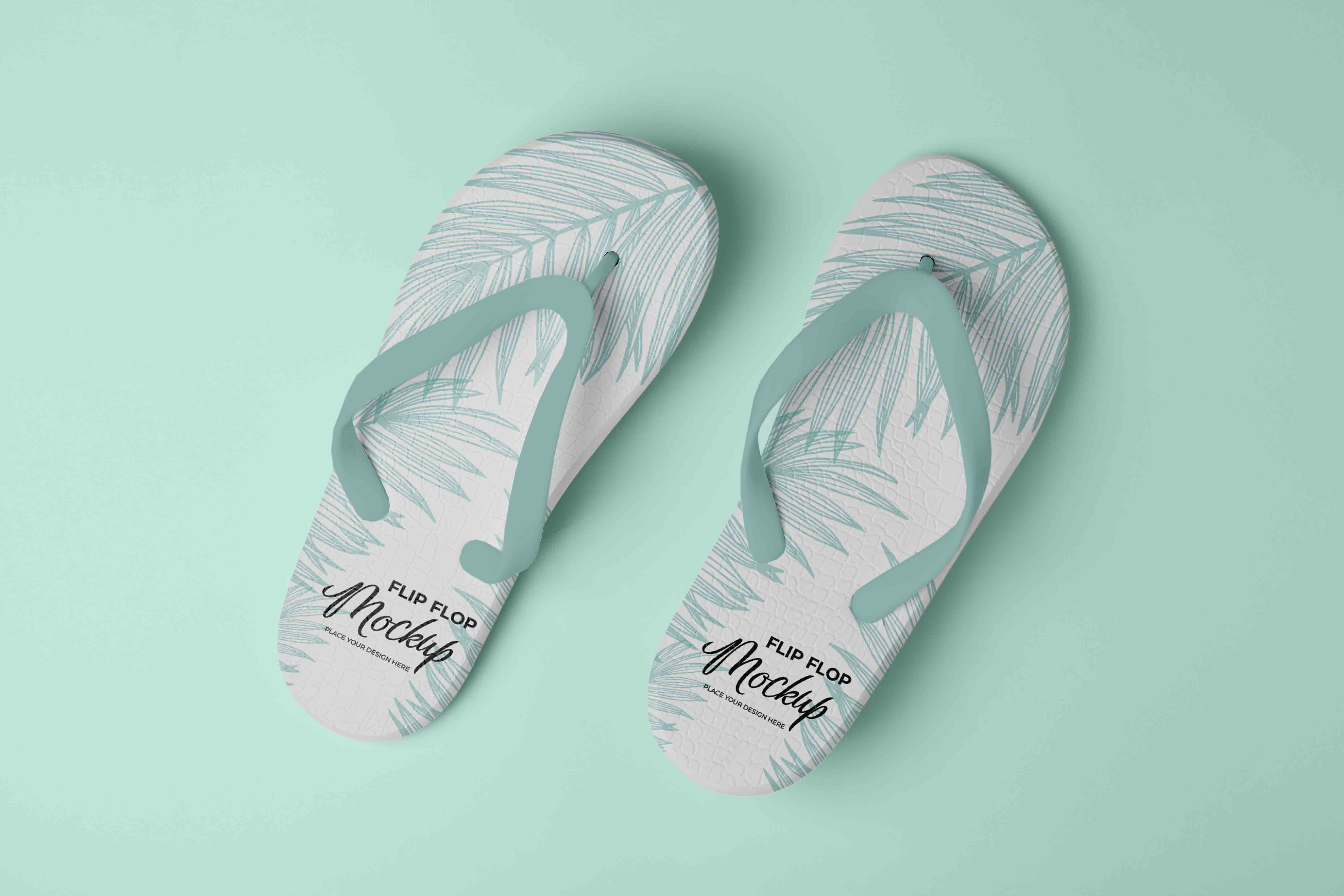 拖鞋设计效果图素材