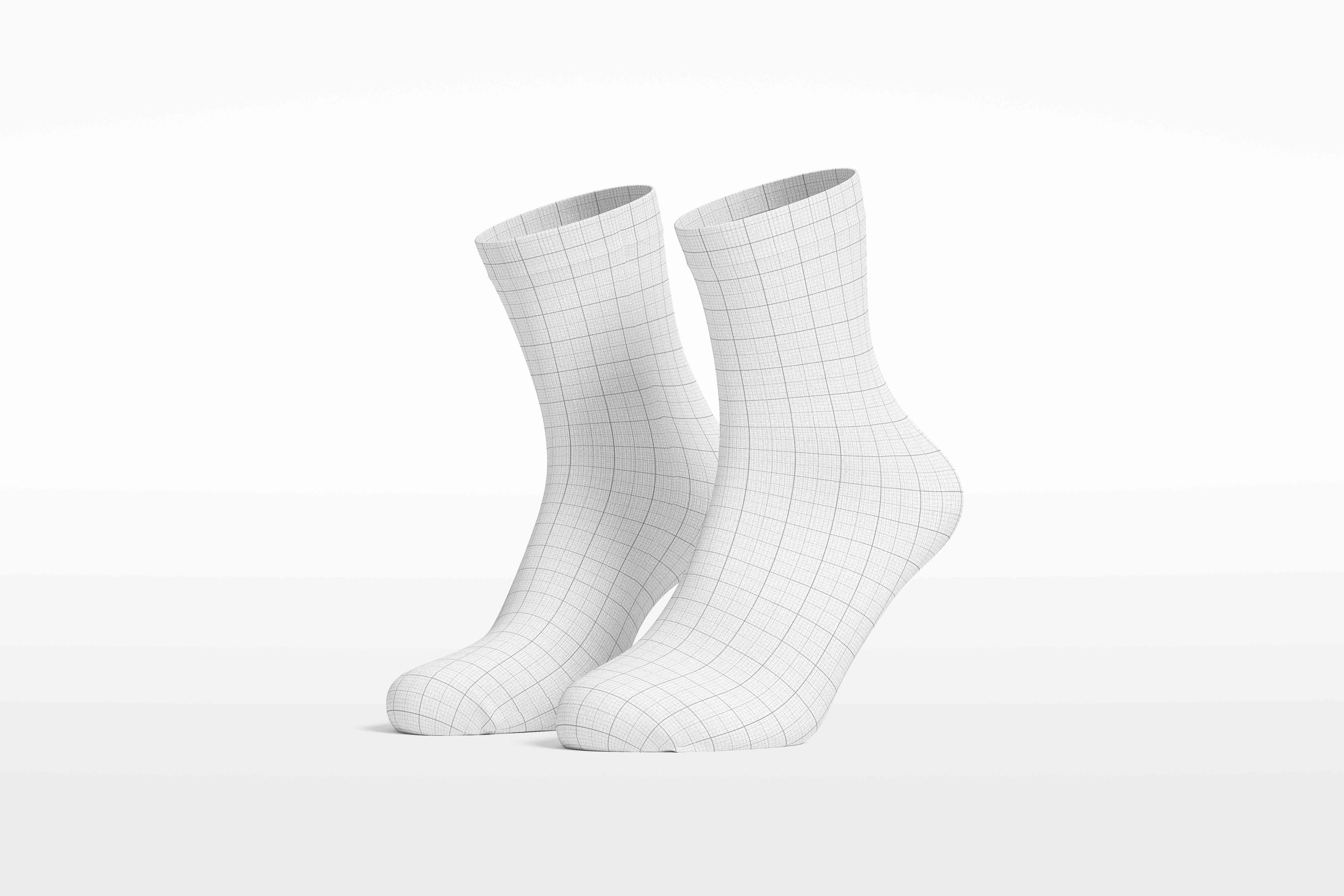 中筒袜设计贴图ps素材