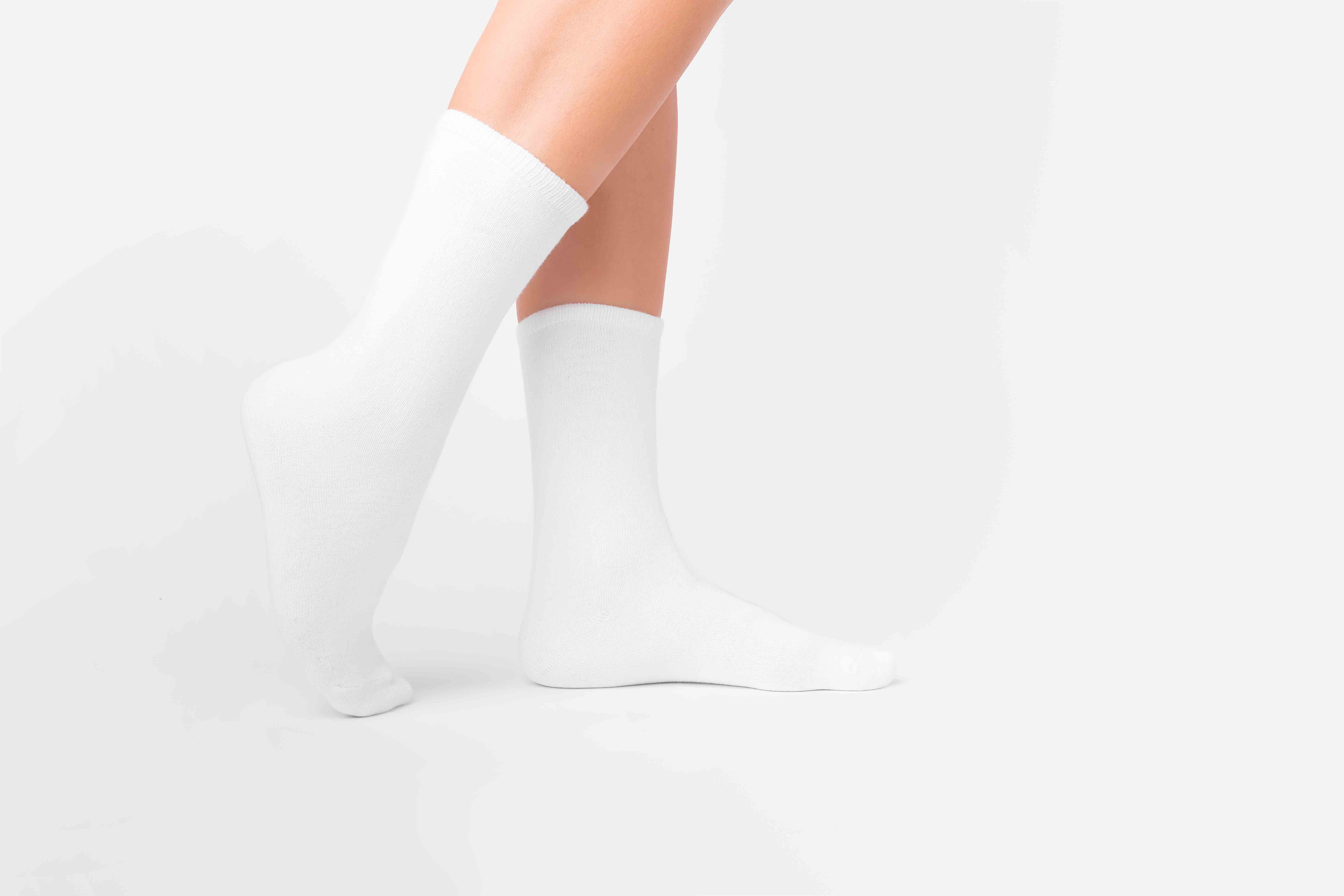 中筒袜贴图ps样机