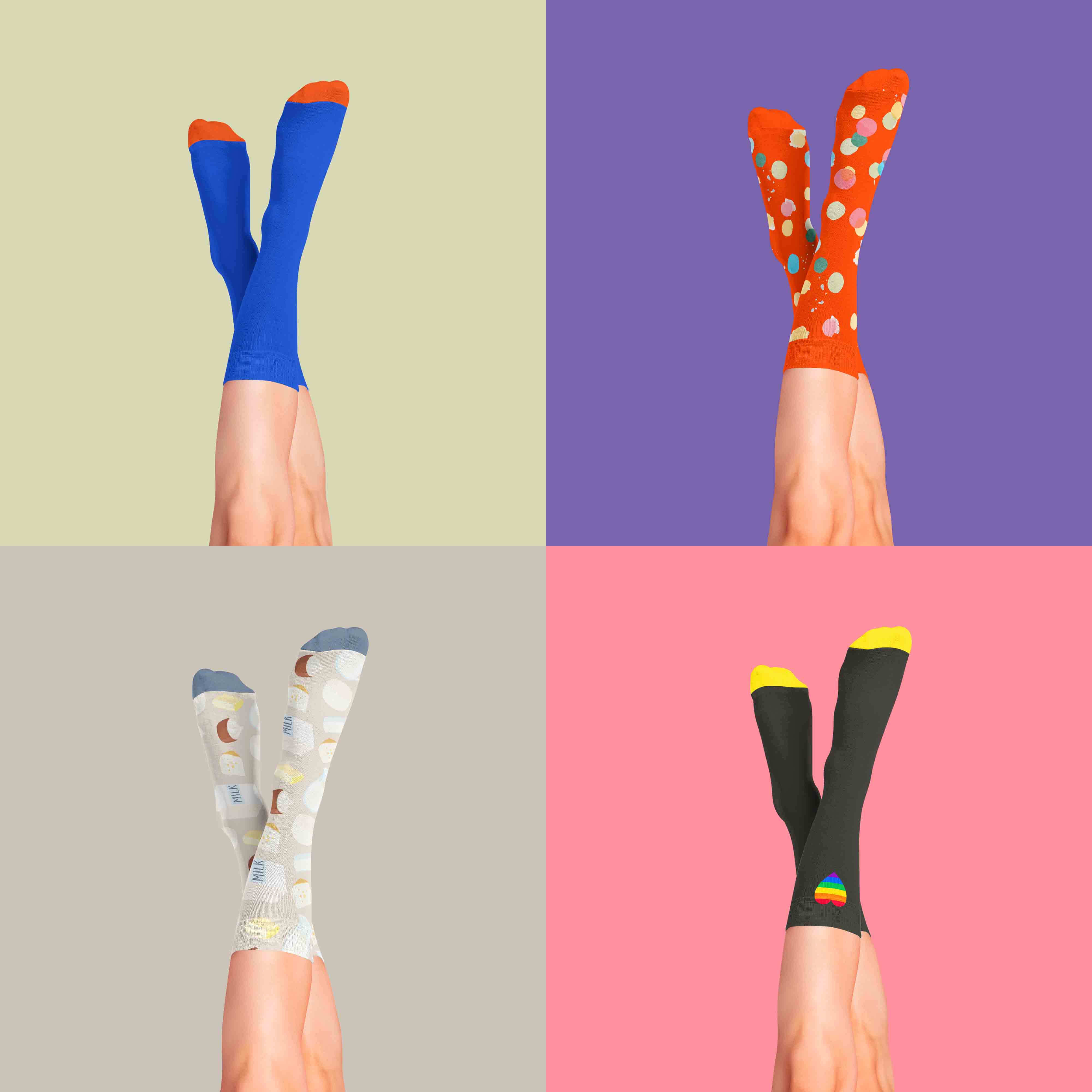 长筒袜展示贴图ps样机