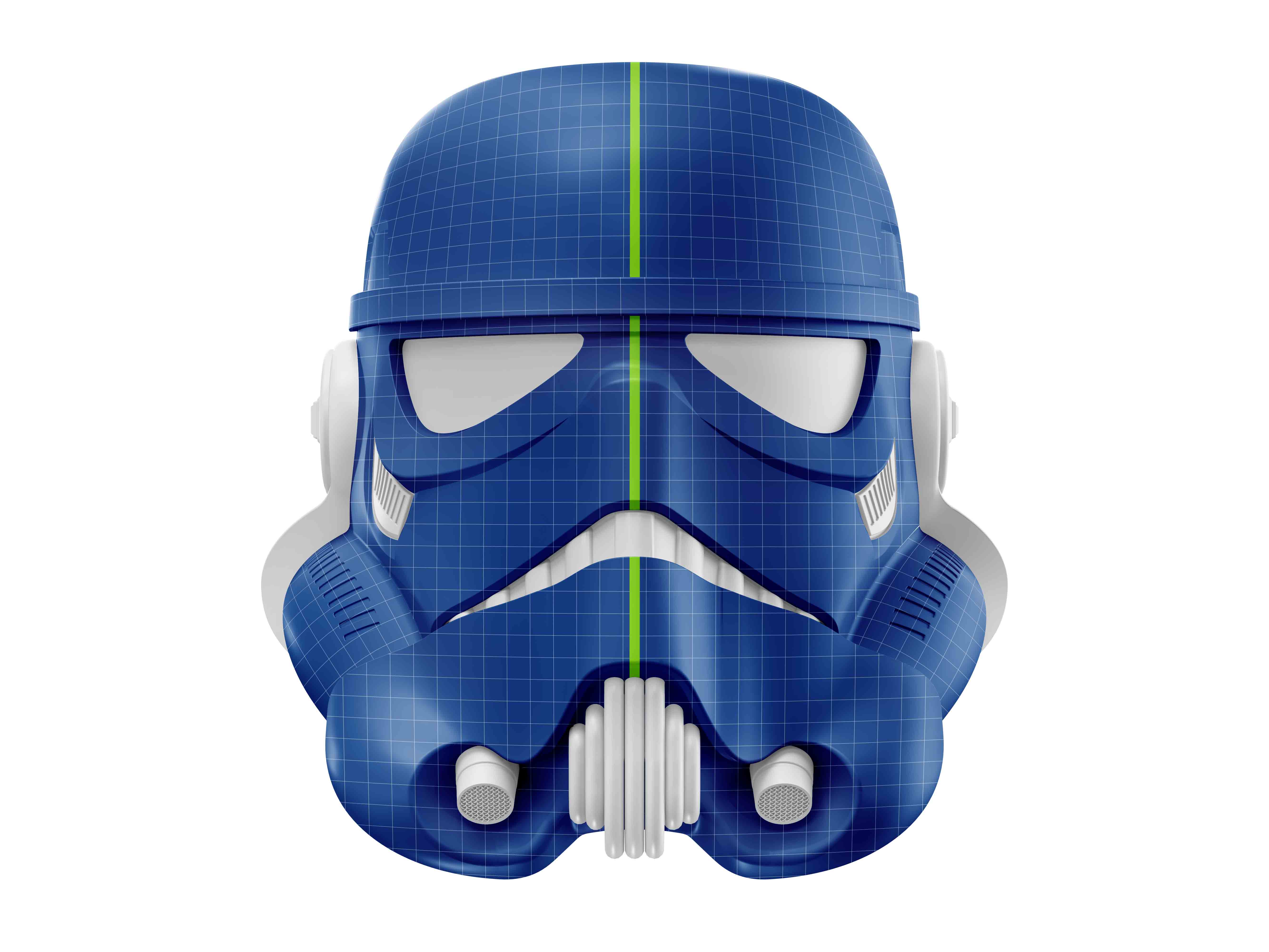 Star Wars头盔设计psd贴图