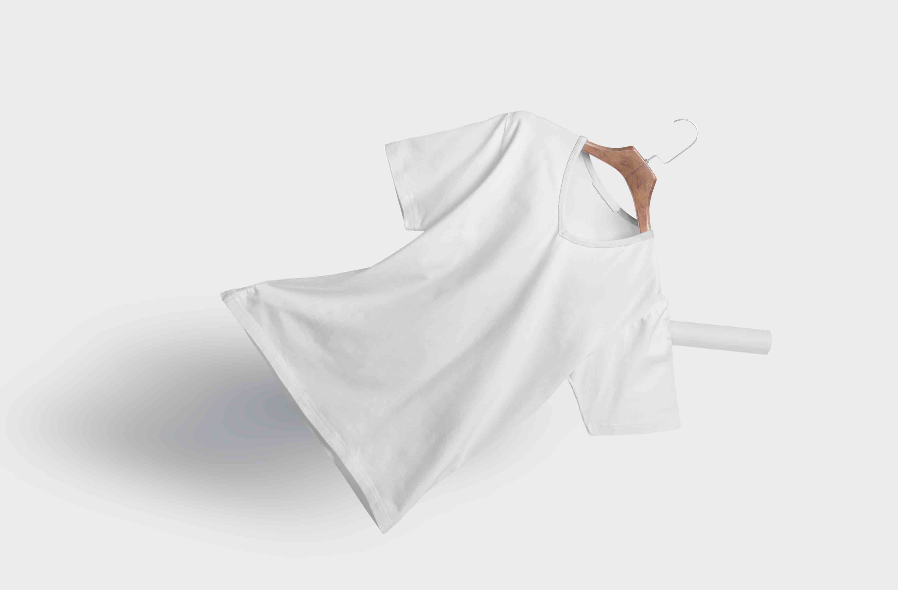 T恤衫PS样机贴图素材