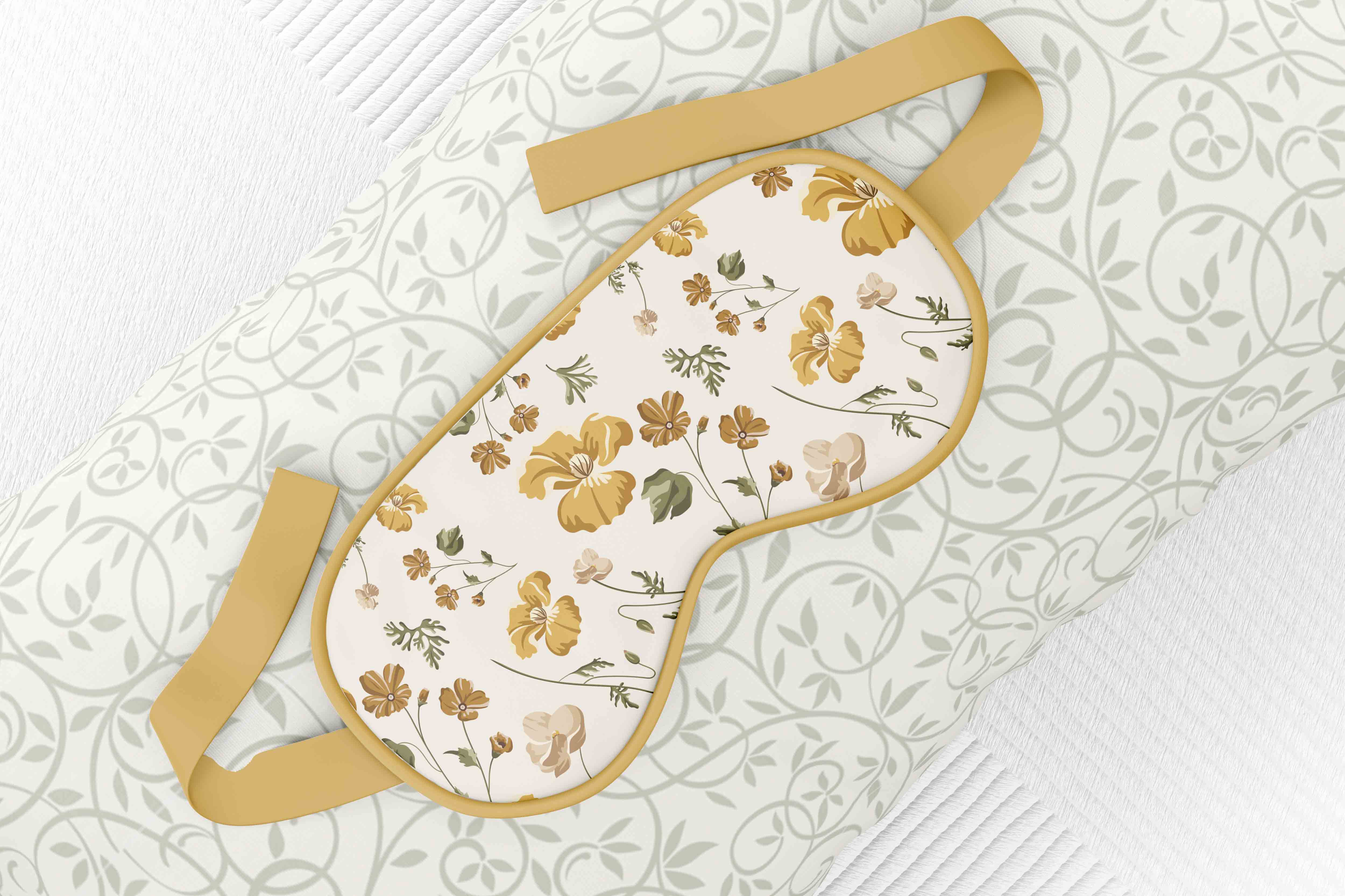 psd眼罩设计样机