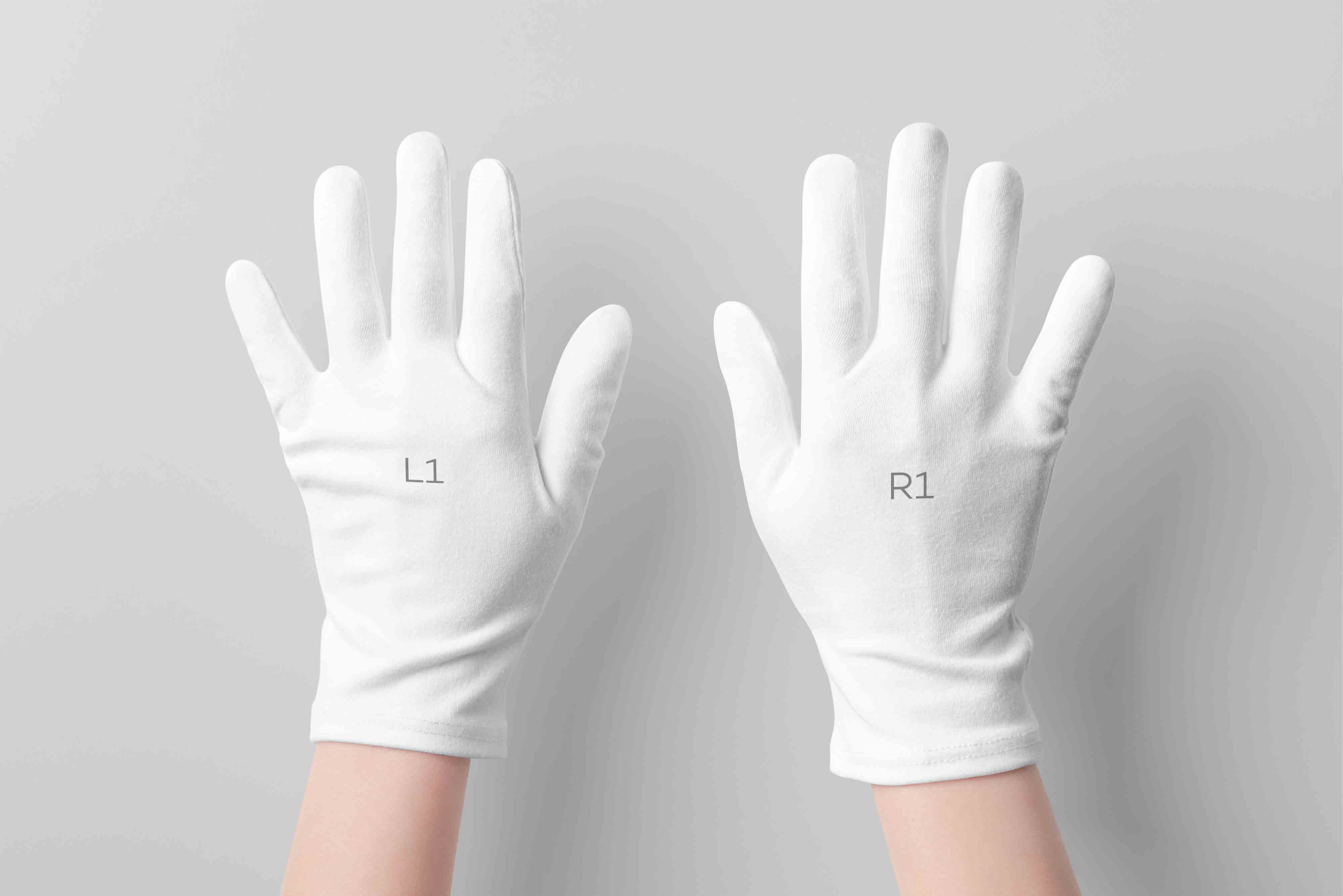 一次性防护手套设计ps贴图