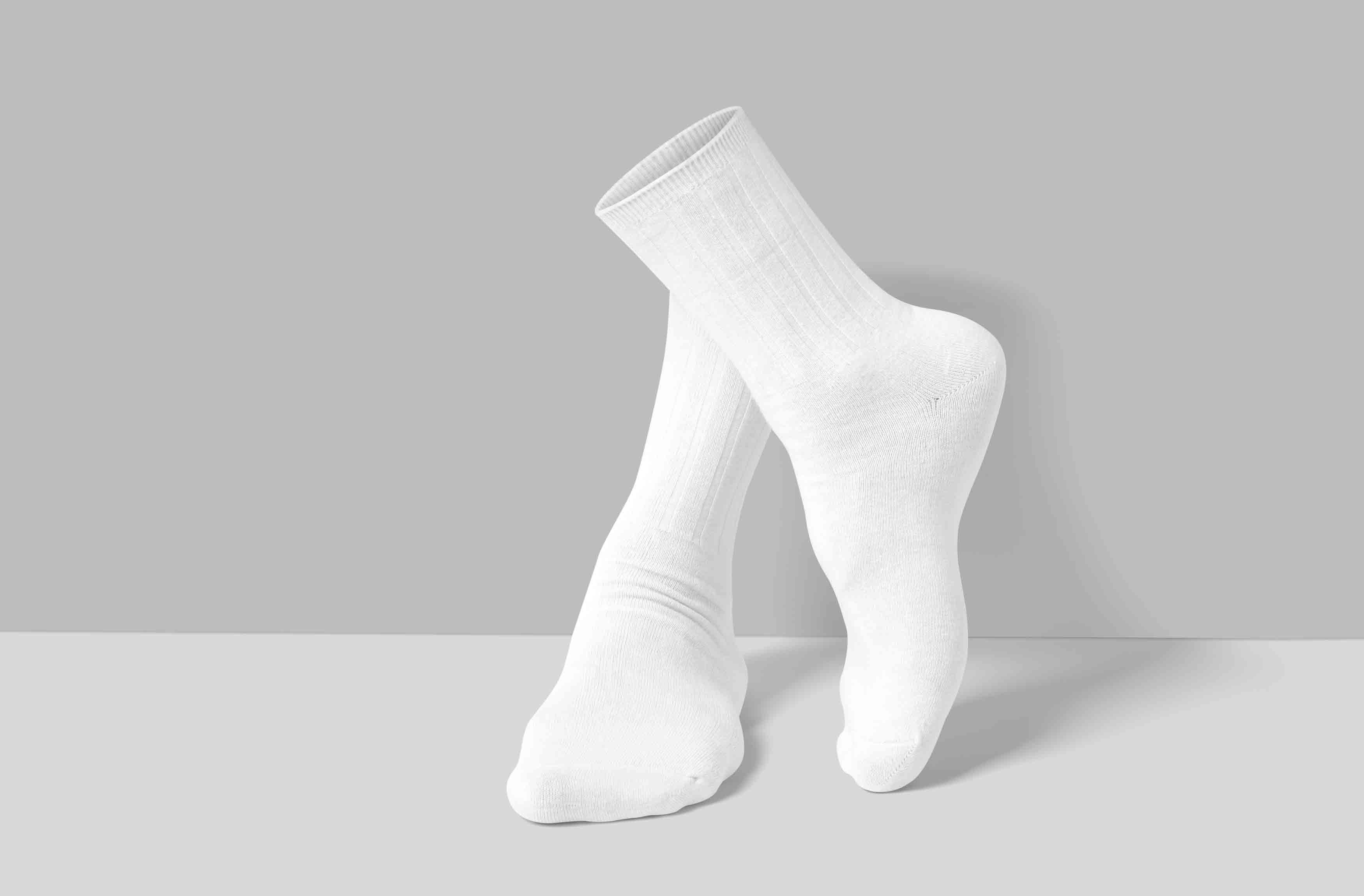 中筒袜成品设计ps贴图