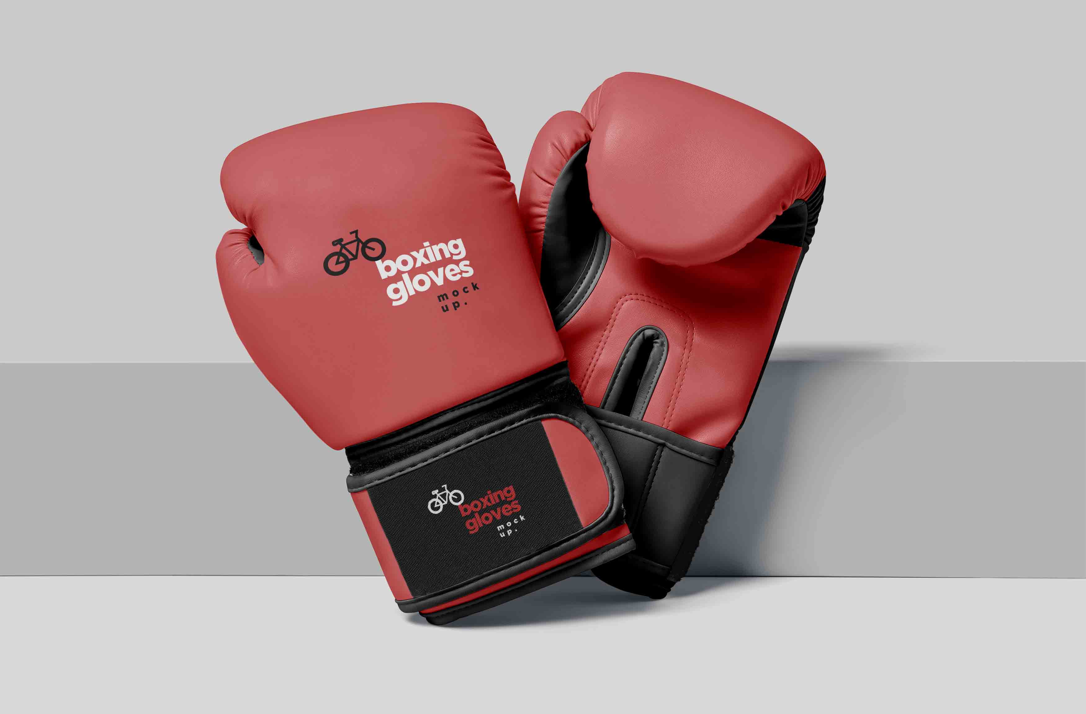 健身拳击运动手套设计ps贴图样机