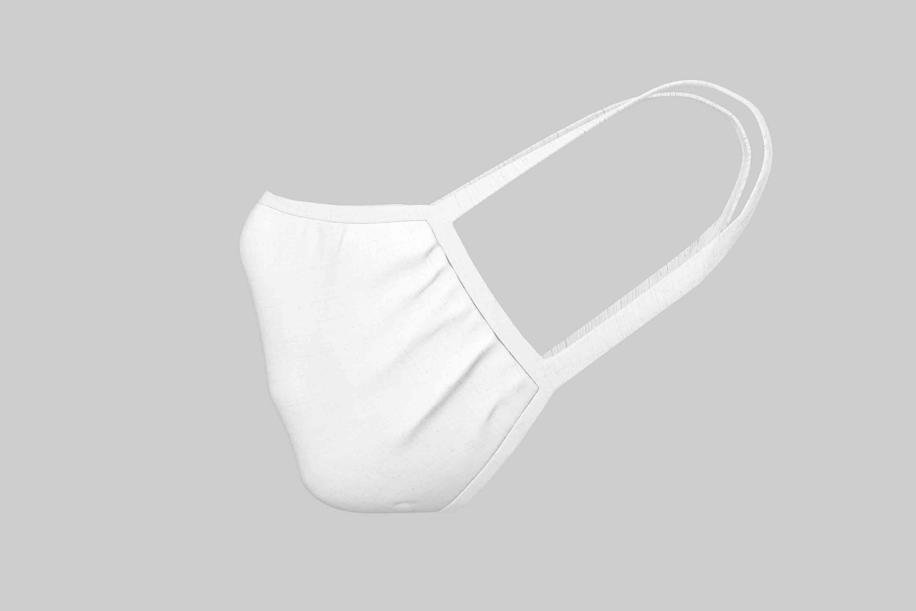 医护人员口罩设计psd贴图文件