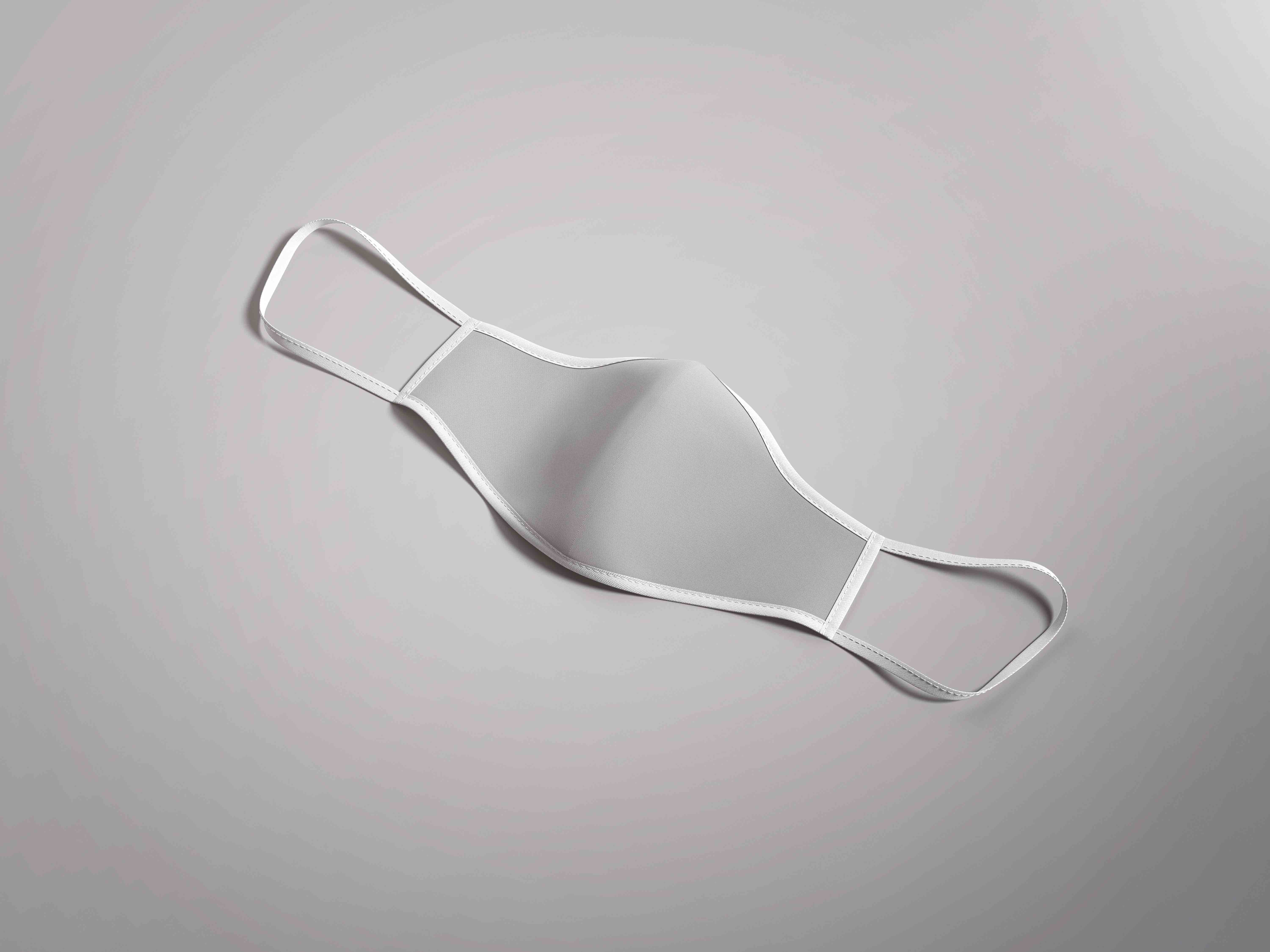 医生防护口罩logo贴图素材