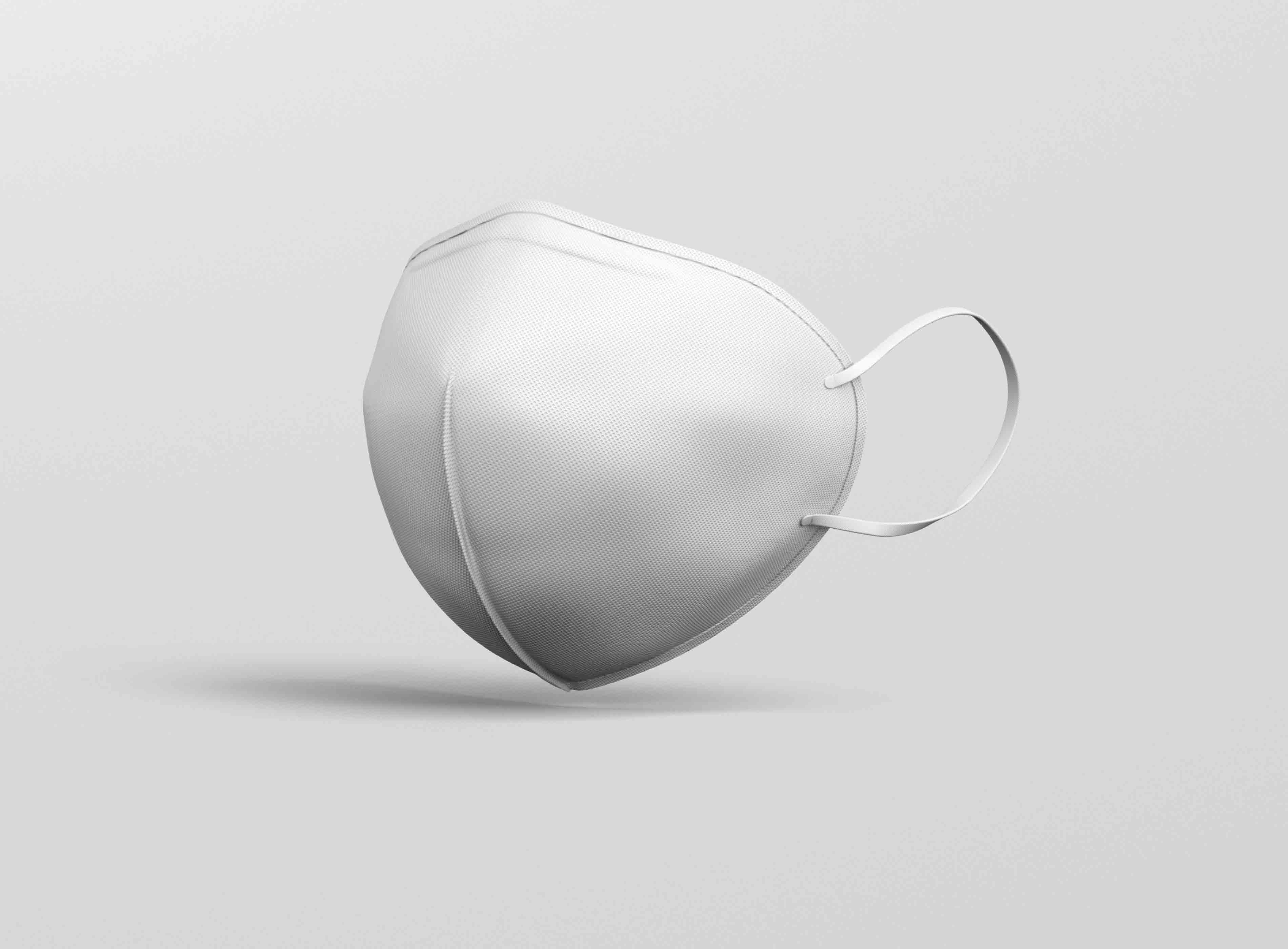 医美口罩vi效果图psd模板