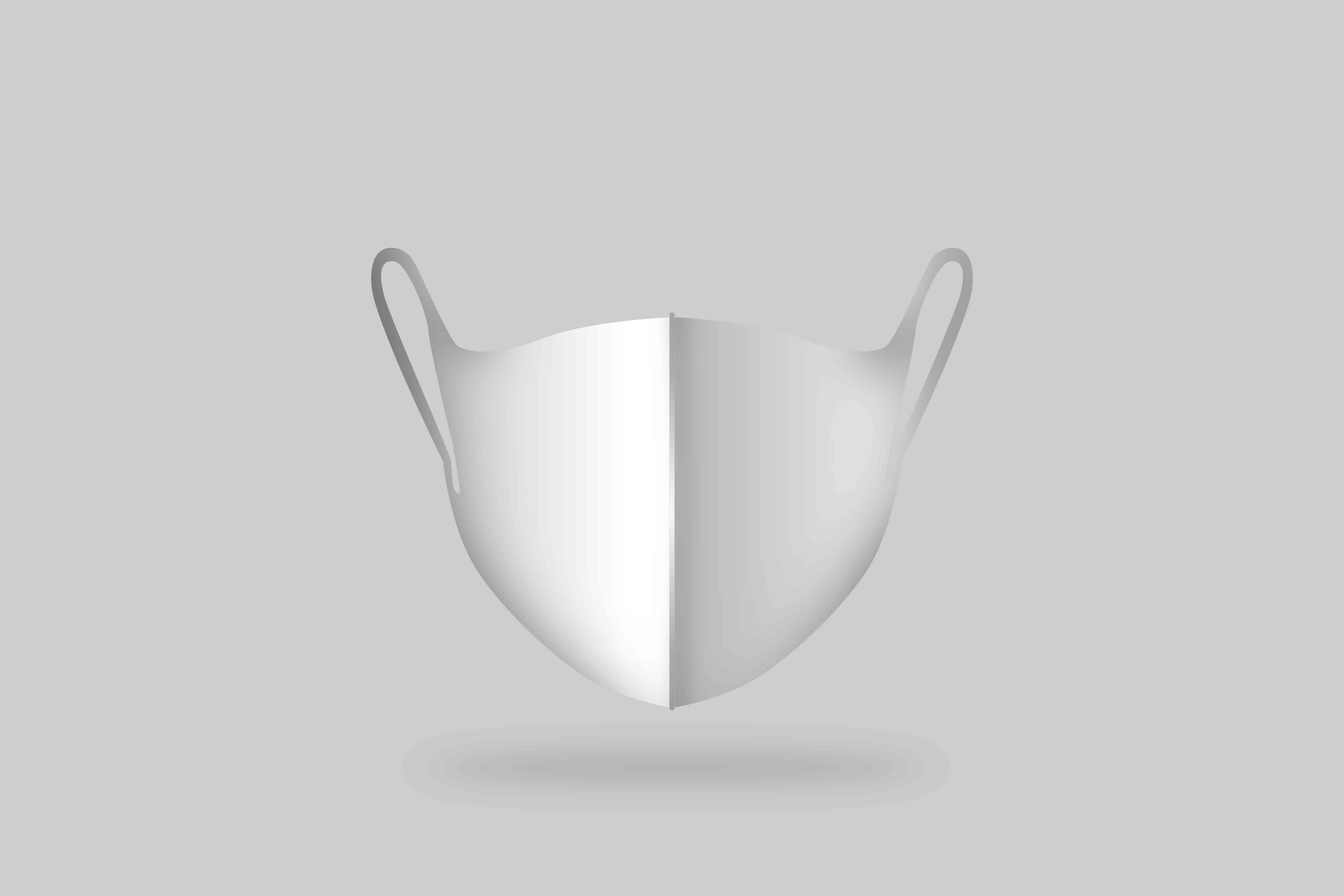 口罩3d设计样式logo贴图素材