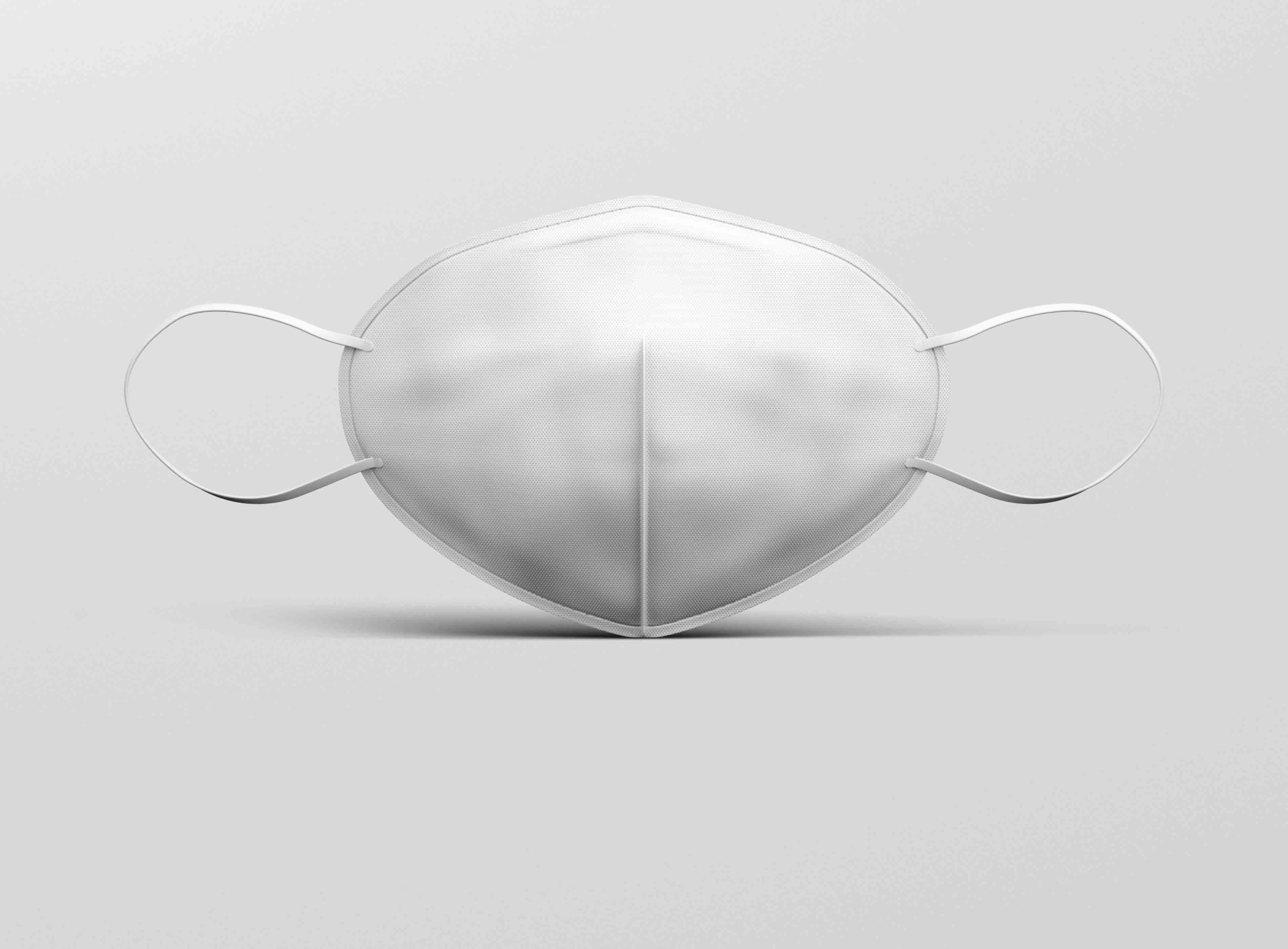 口罩logo图片psd智能贴图