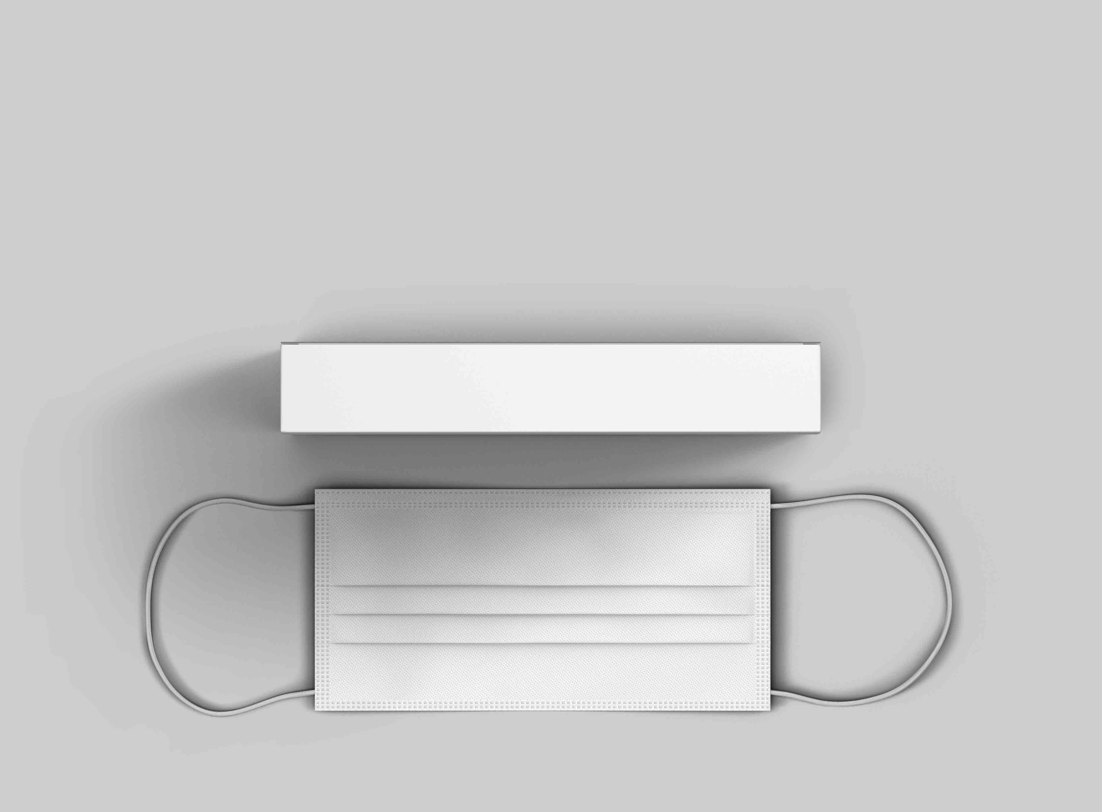 口罩ps样机贴图素材