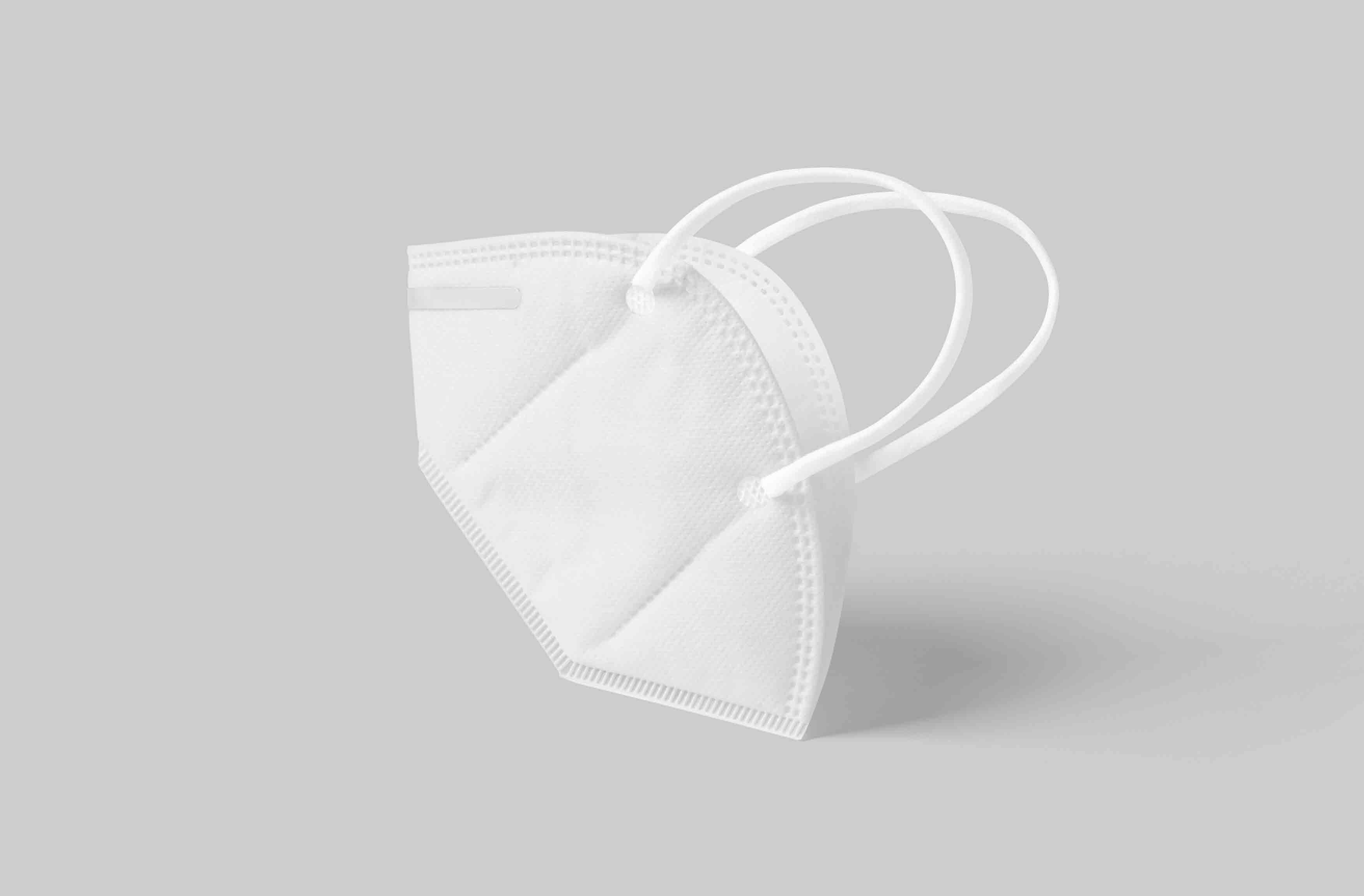 口罩多角度展示psd智能贴图样机素材