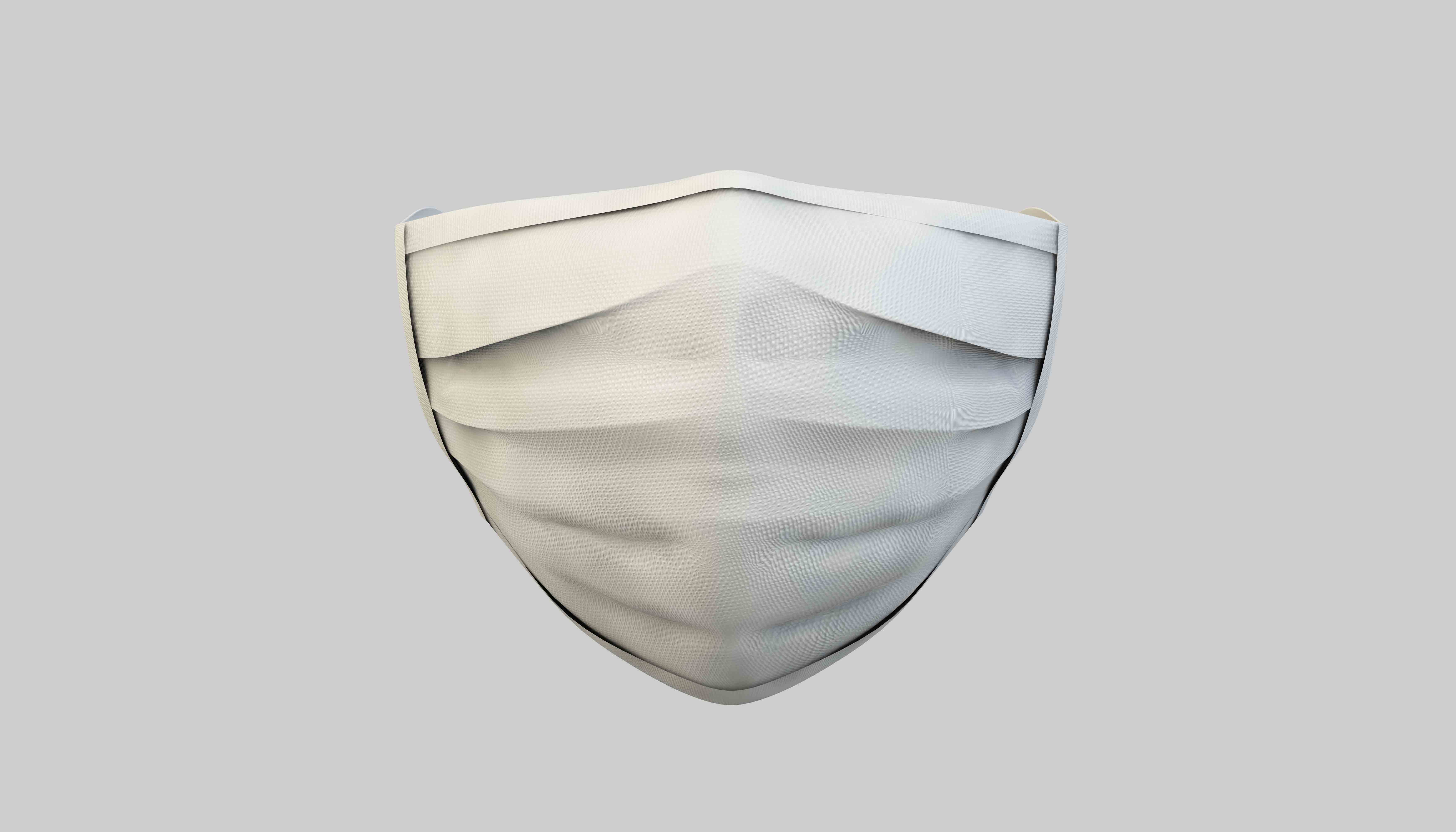 口罩正面ps贴图