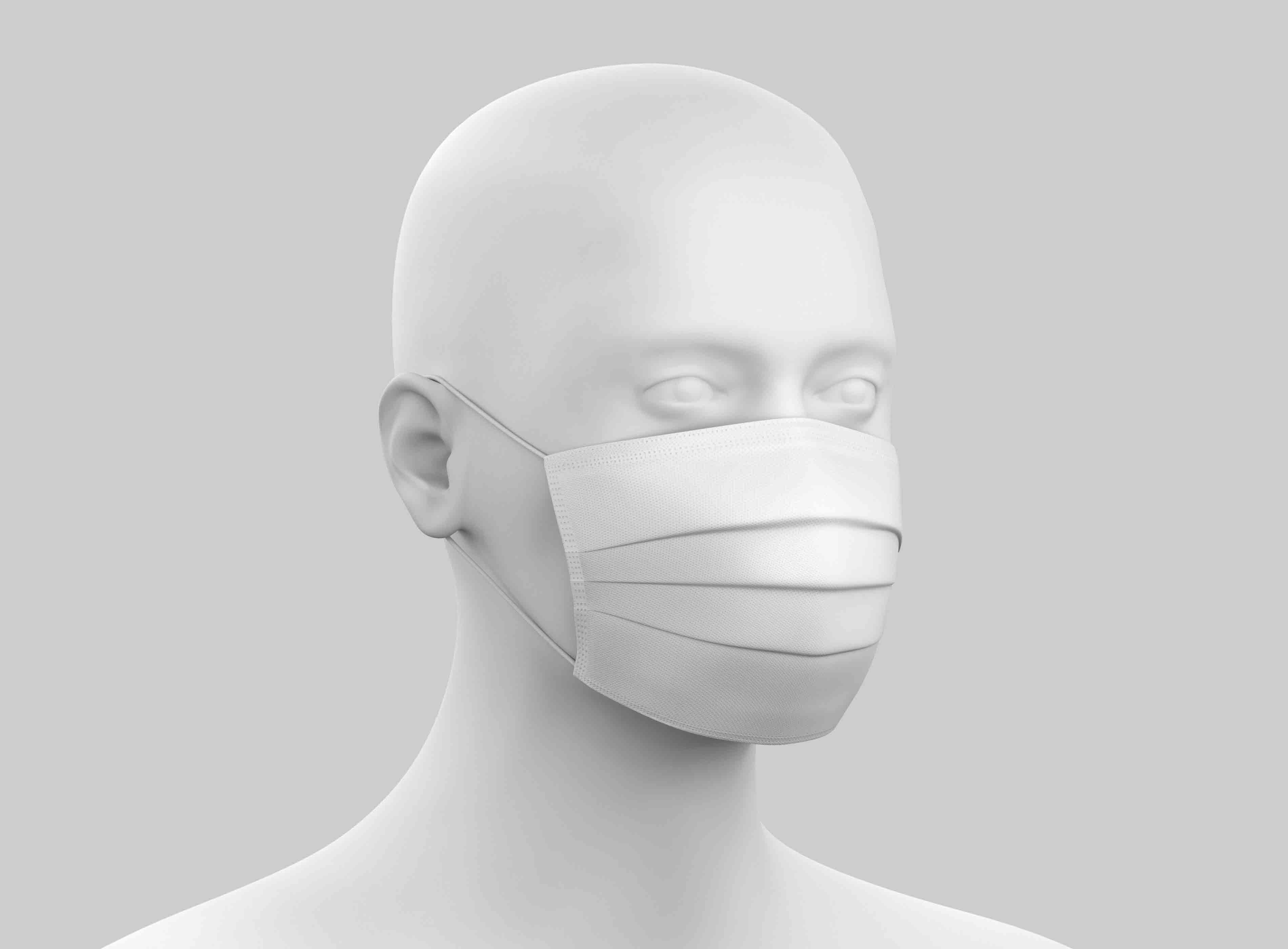 口罩设计logo贴图素材