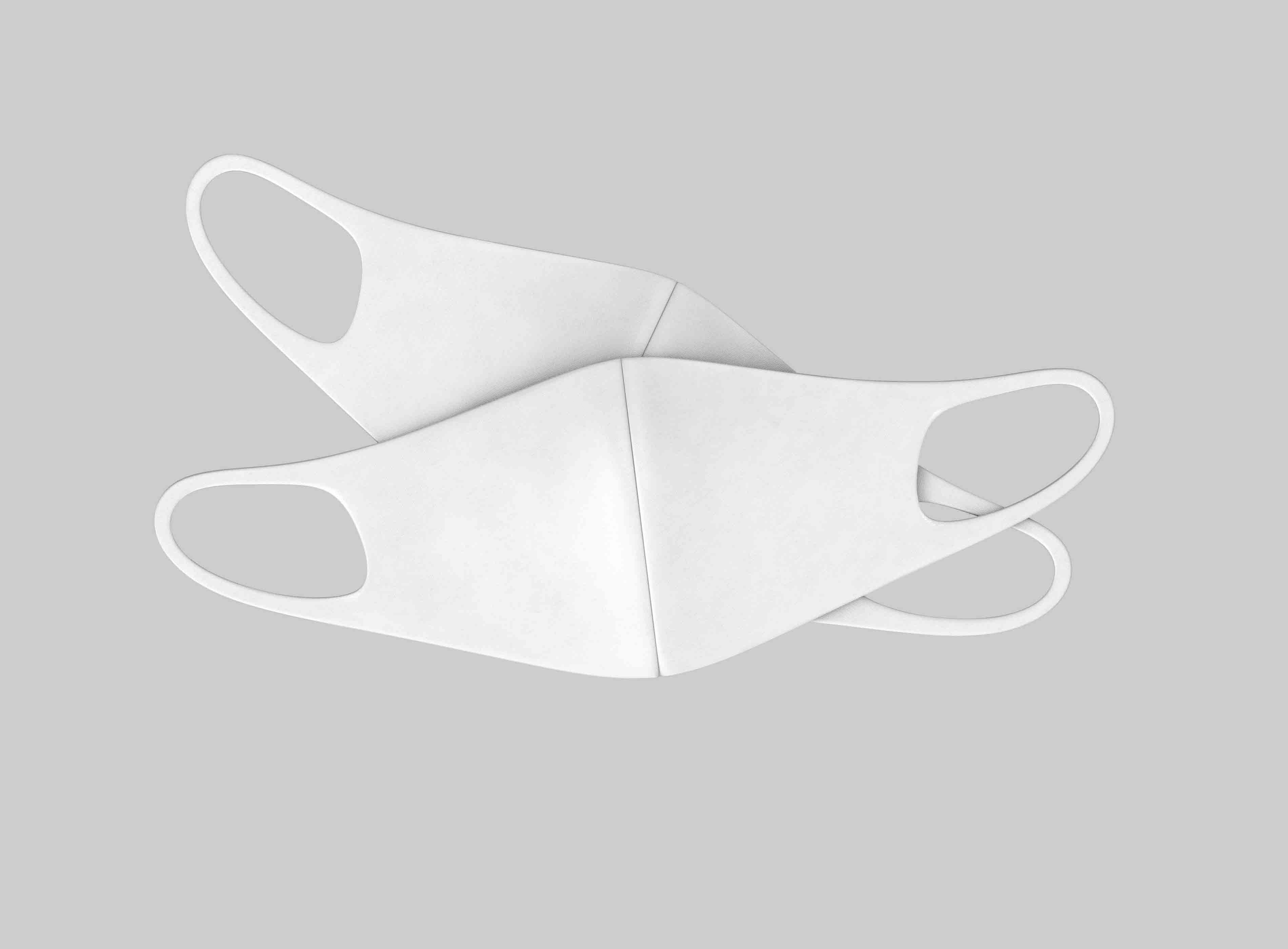 口罩设计ps贴图素材文件