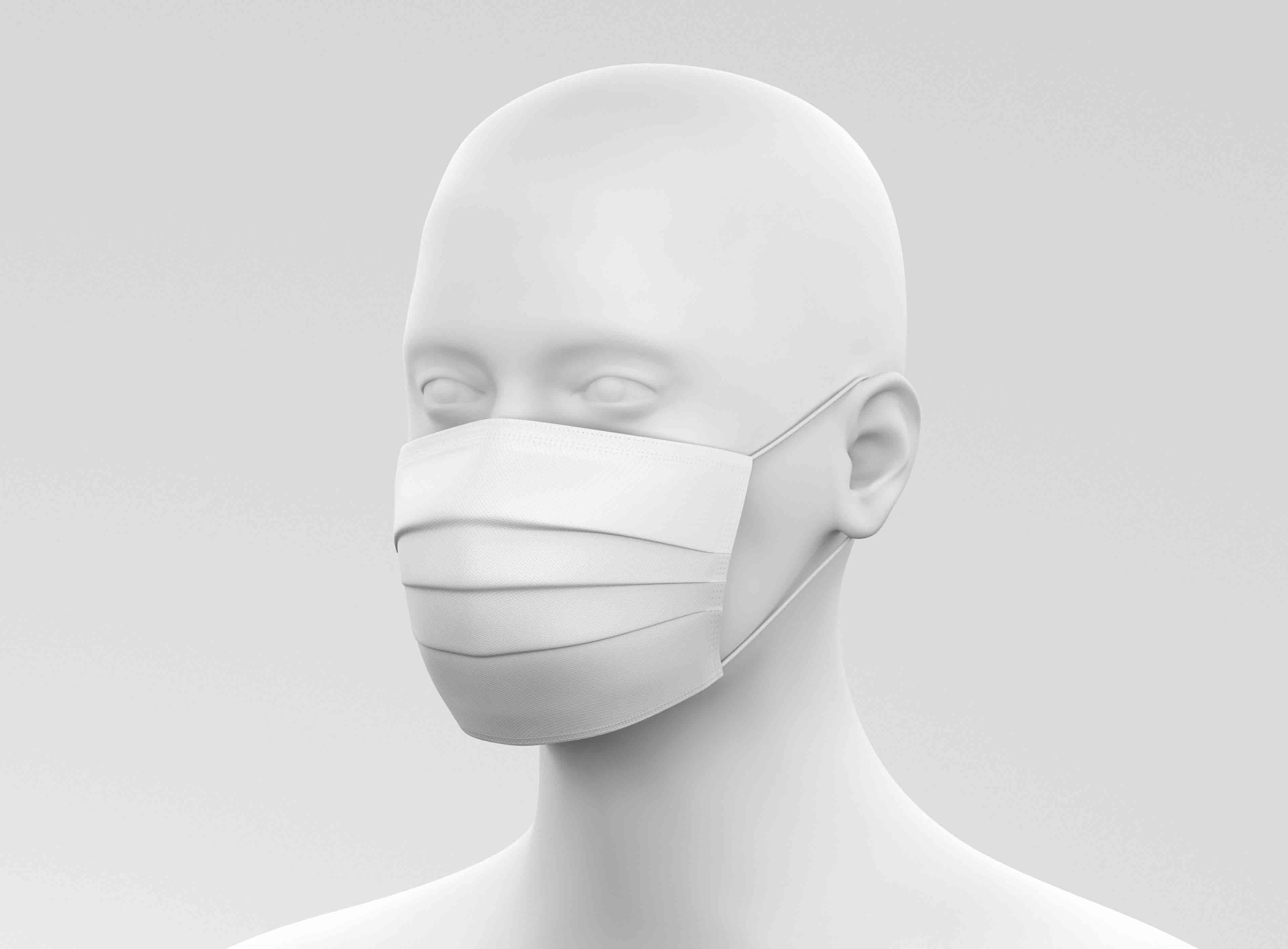 口罩设计专业logo贴图素材