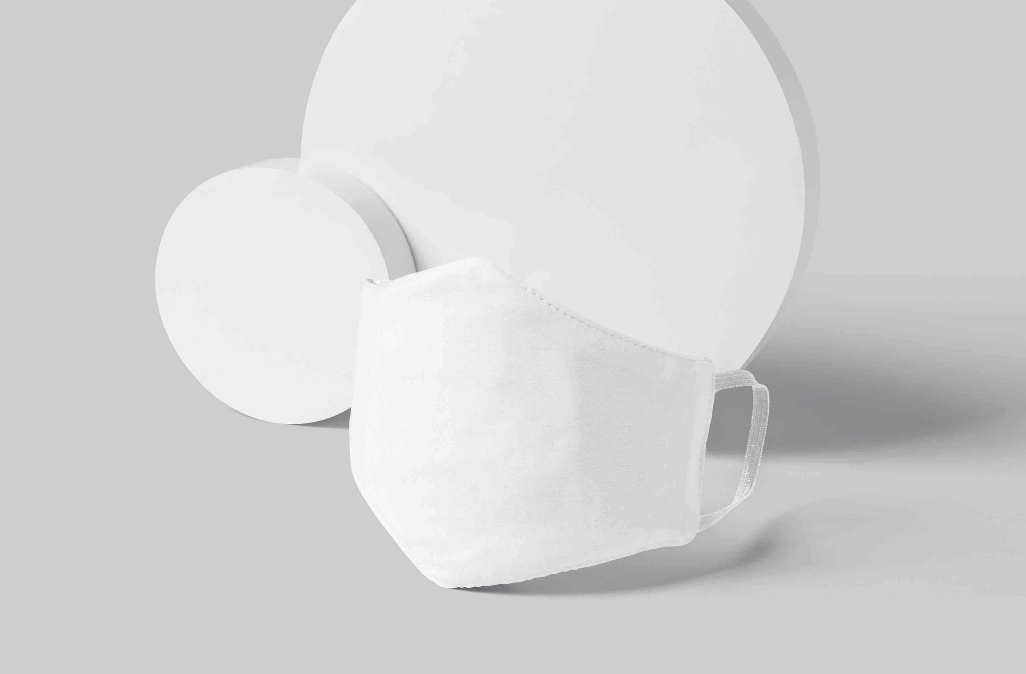 口罩设计专用ps智能贴图素材