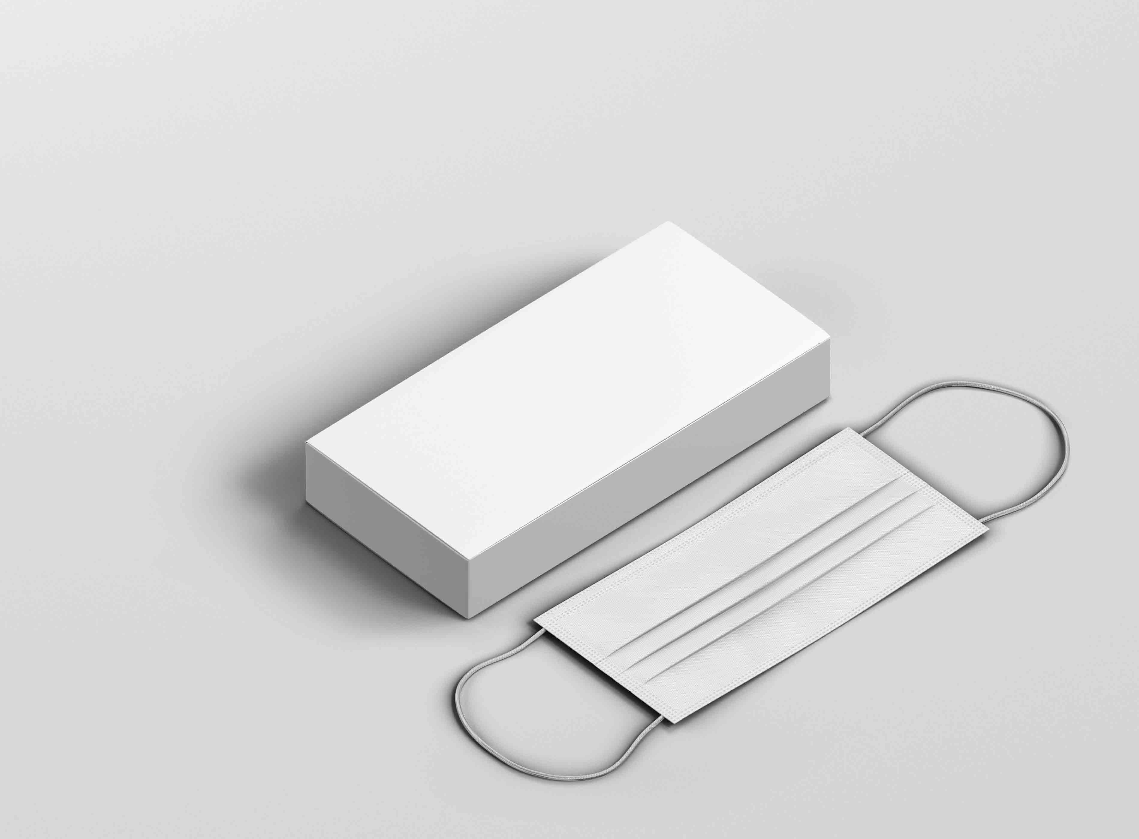 口罩设计必备样机贴图