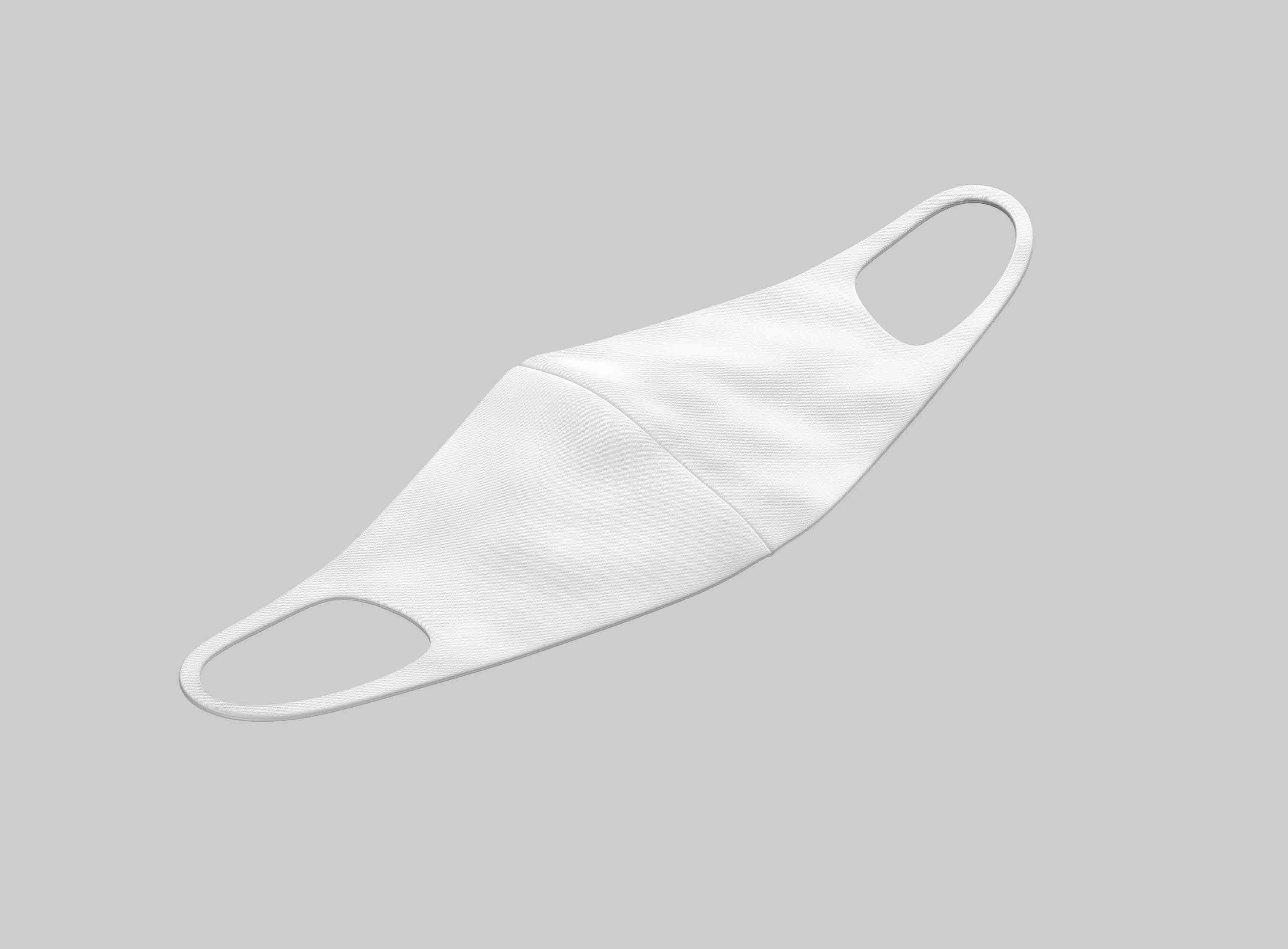 口罩设计提案ps贴图素材