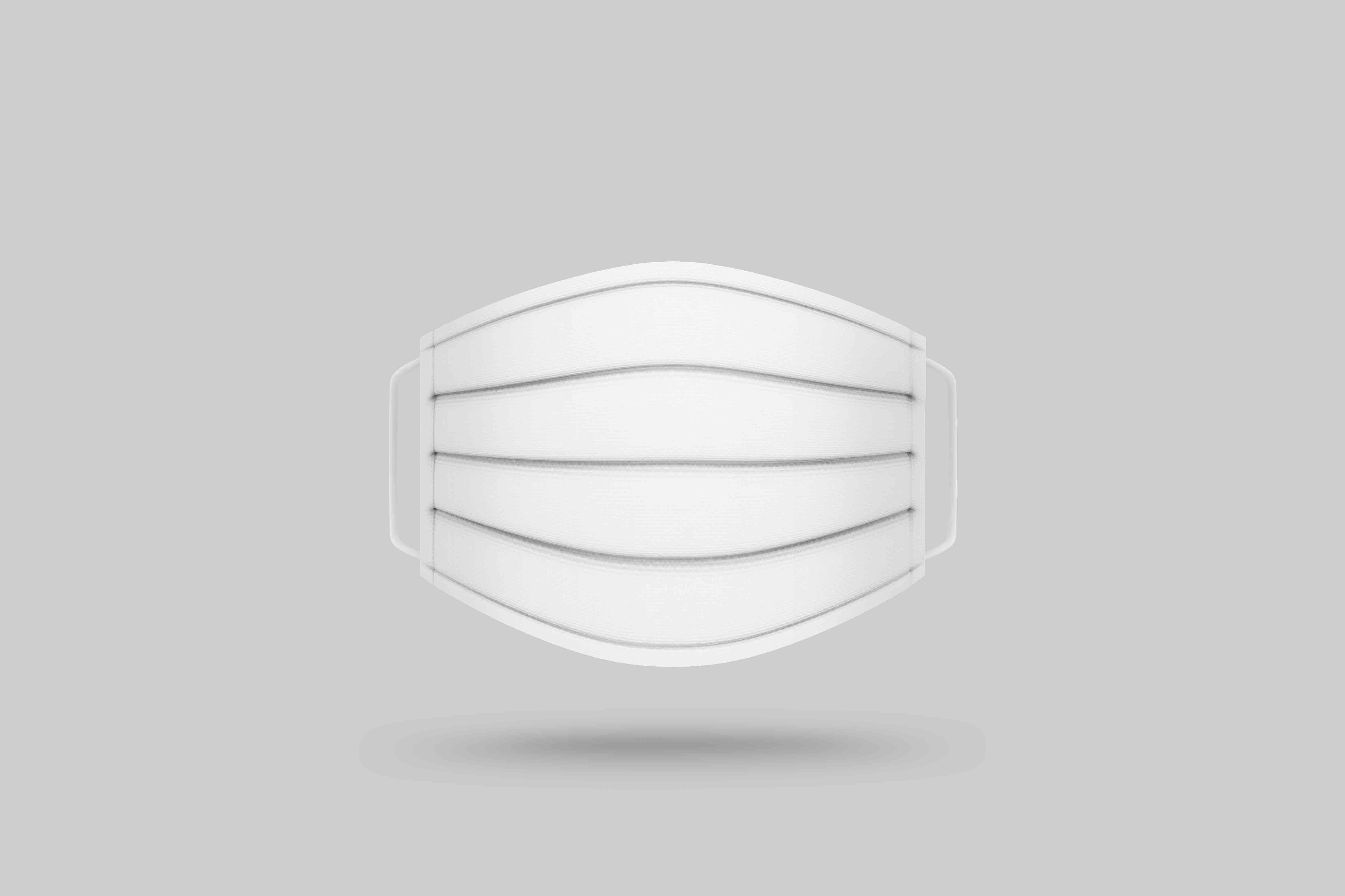 口罩设计效果ps智能贴图