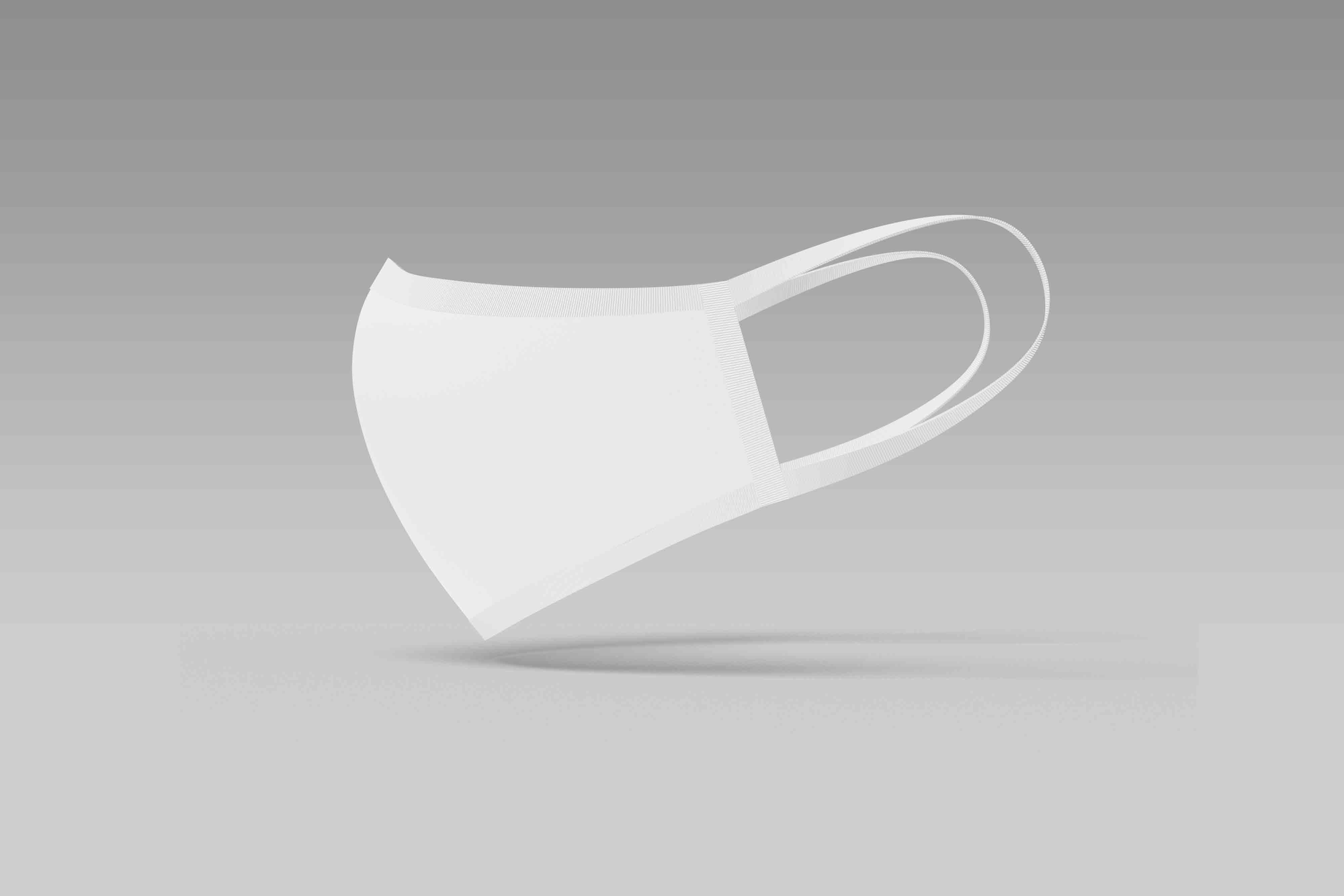 口罩设计效果图logo贴图素材