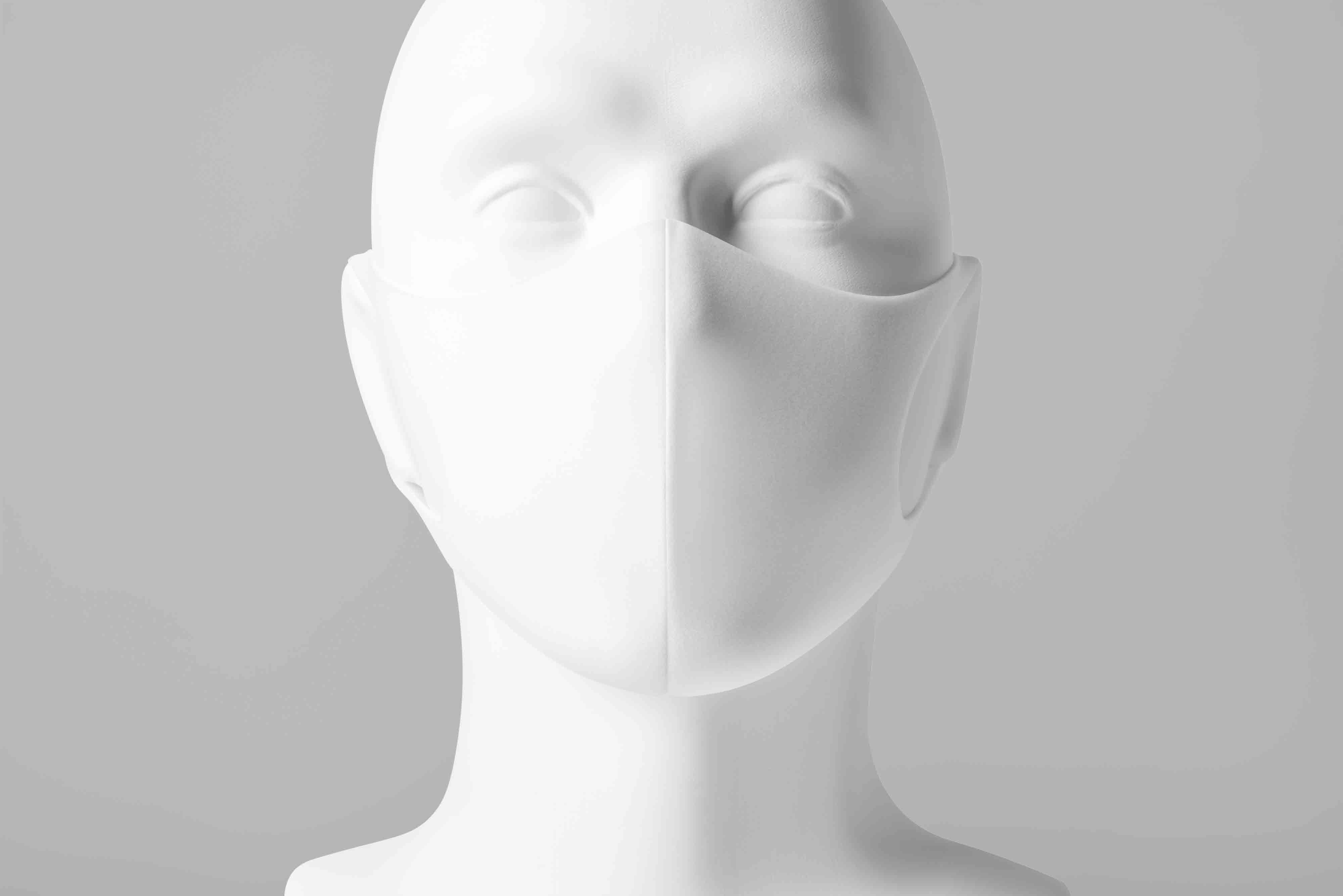 口罩设计灵感psd贴图文件