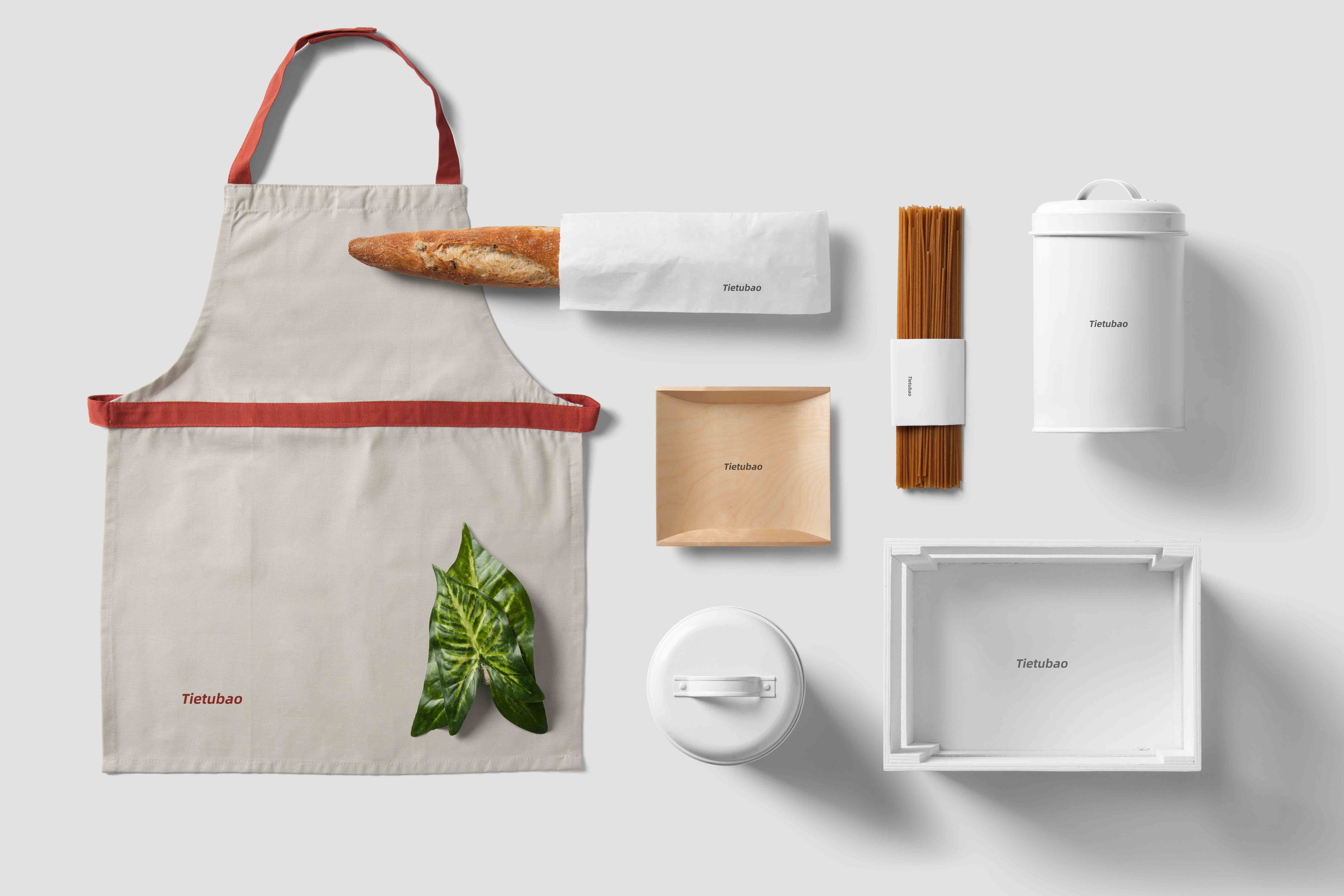 围裙设计效果图场景样机