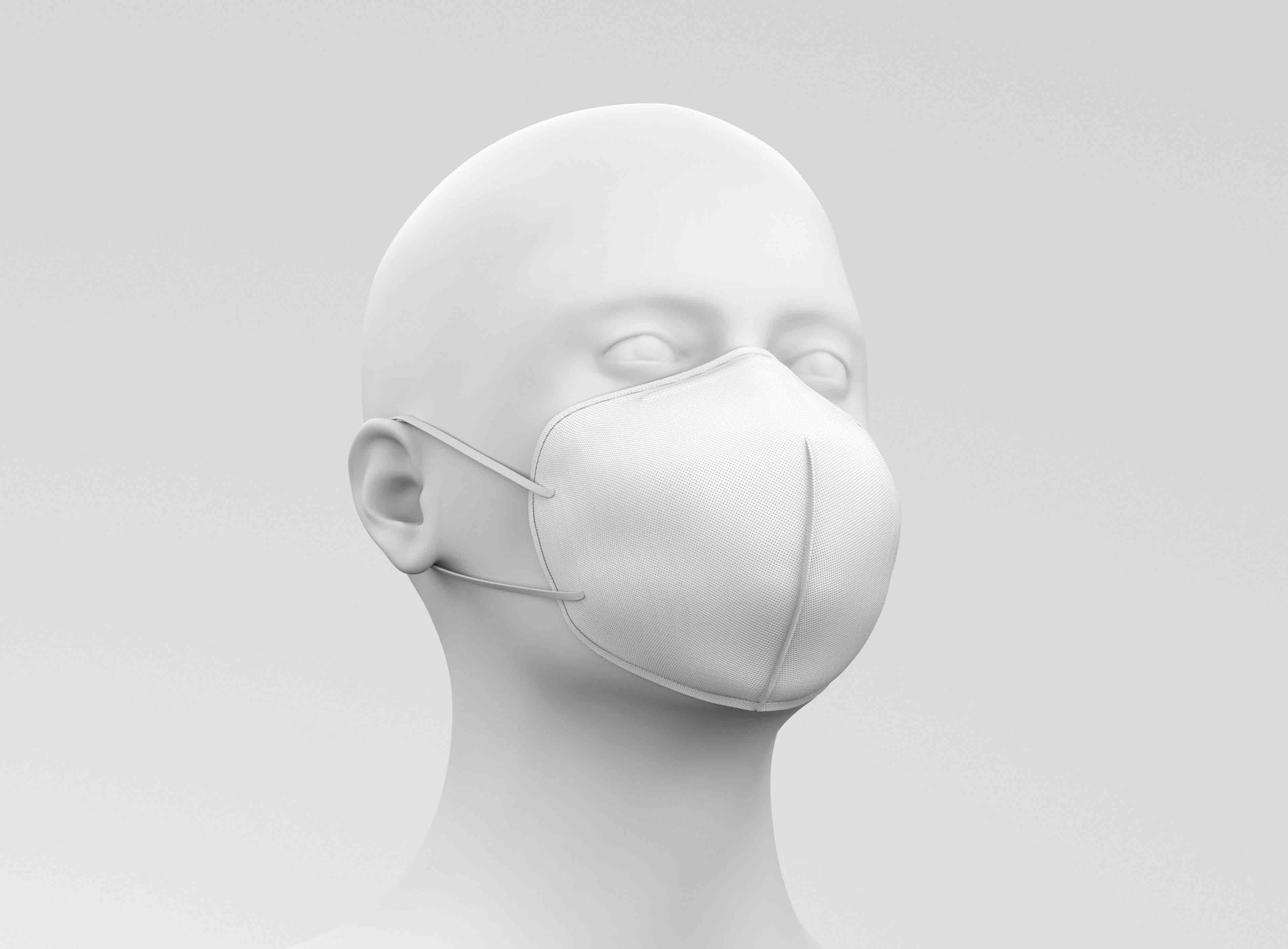 外科口罩设计ps智能贴图素材