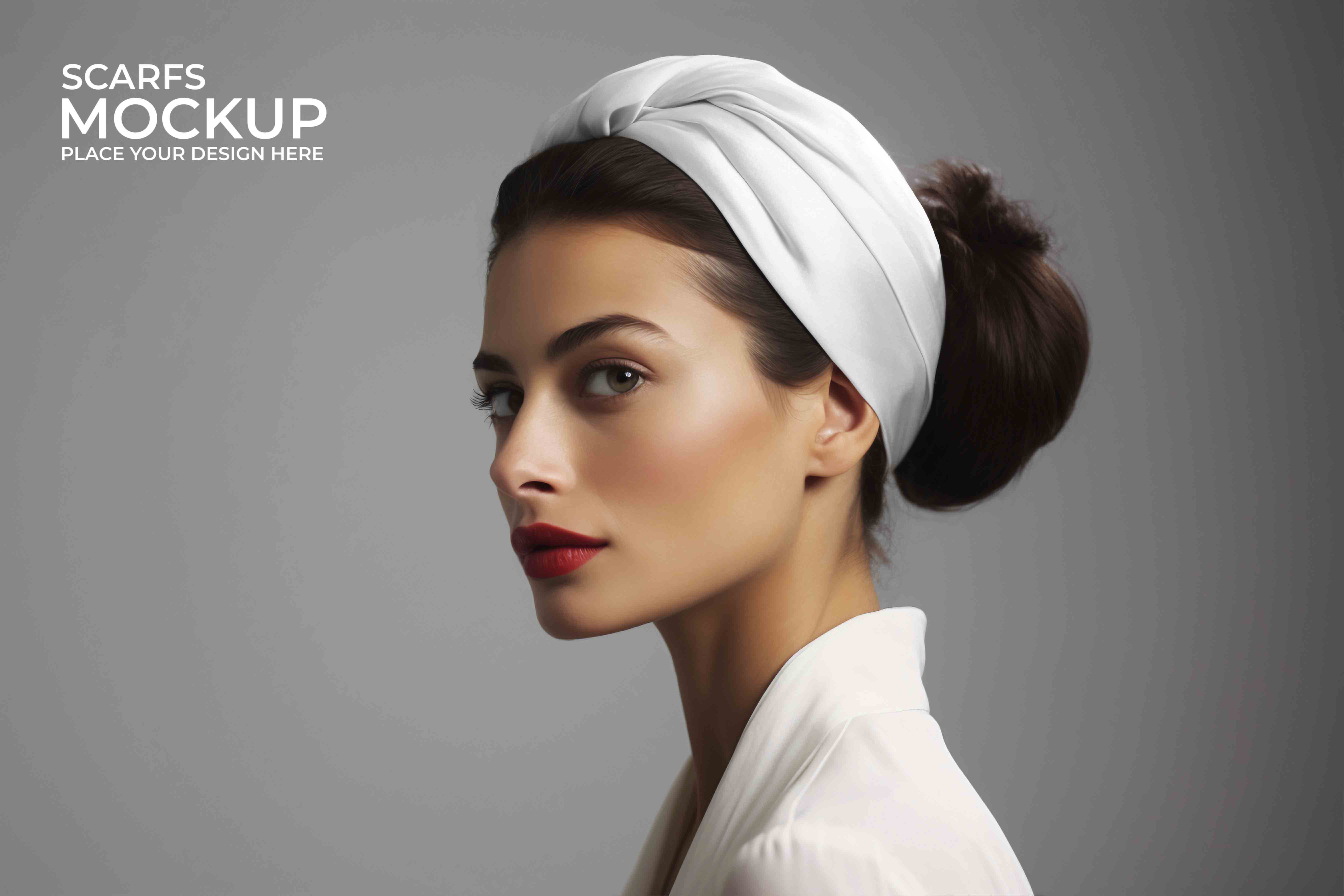 头巾图案设计ps贴图