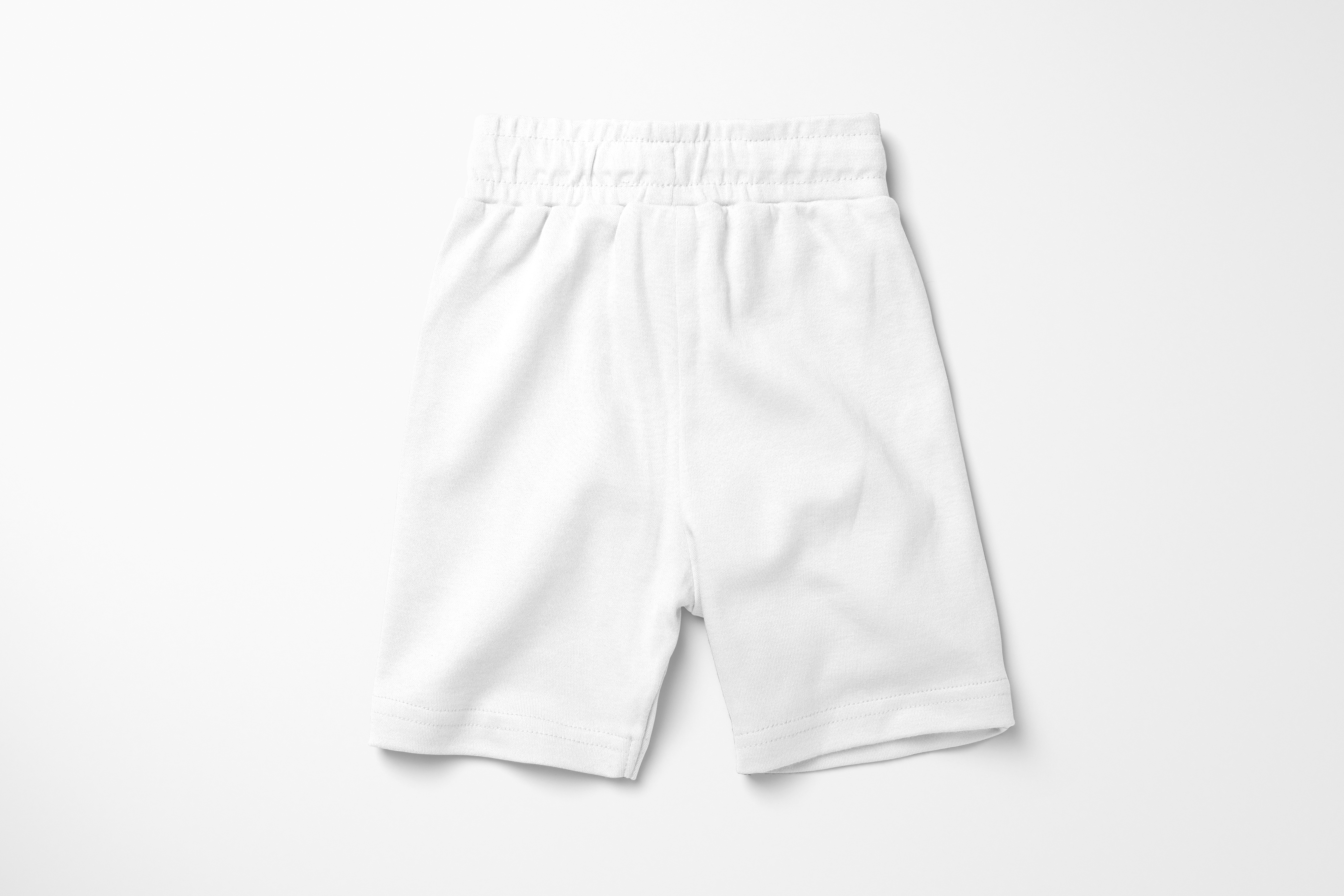 孩童运动短裤设计白模psd贴图