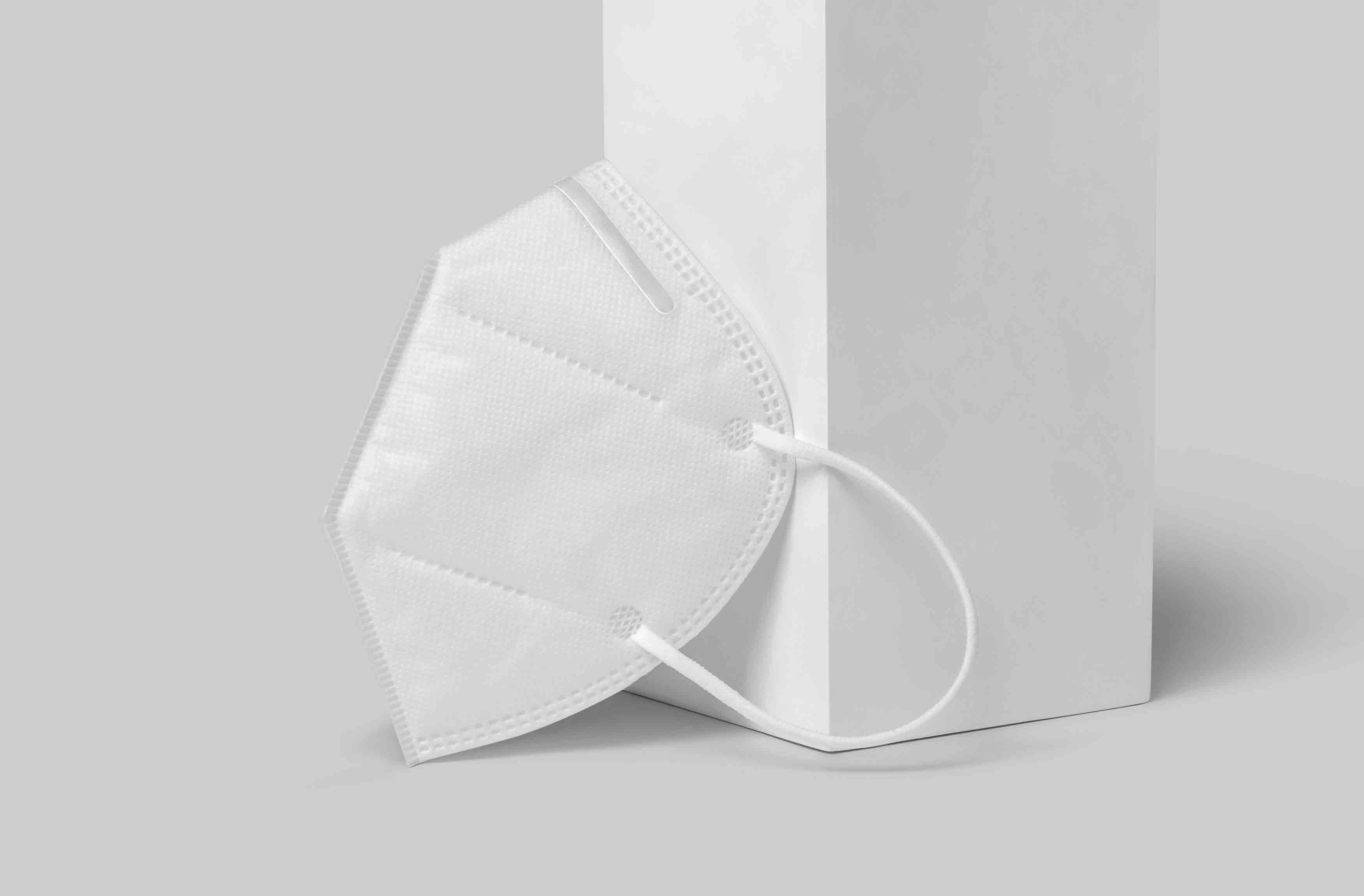 带包装设计的口罩ps智能贴图素材