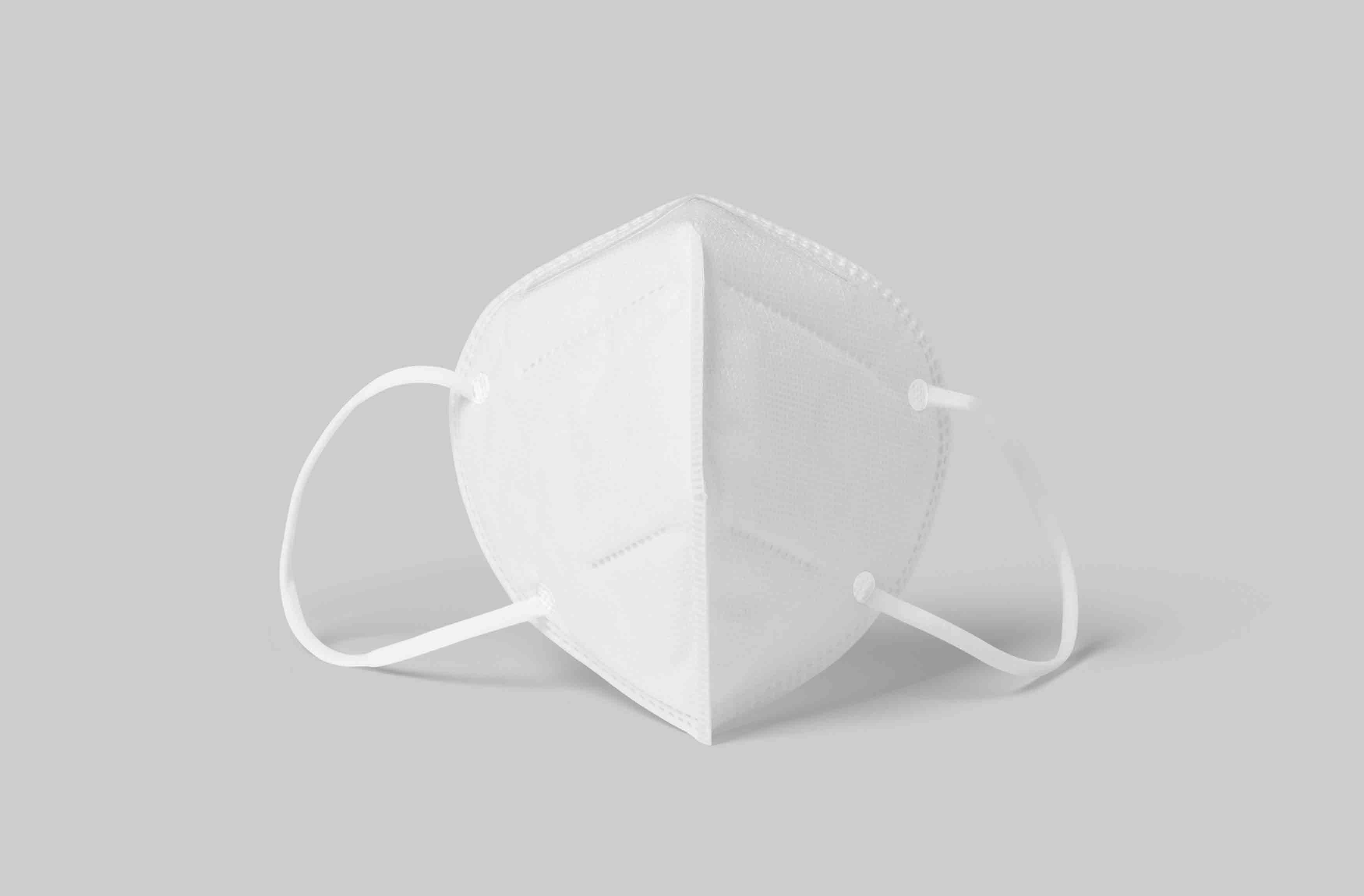 户外口罩psd智能贴图样机素材