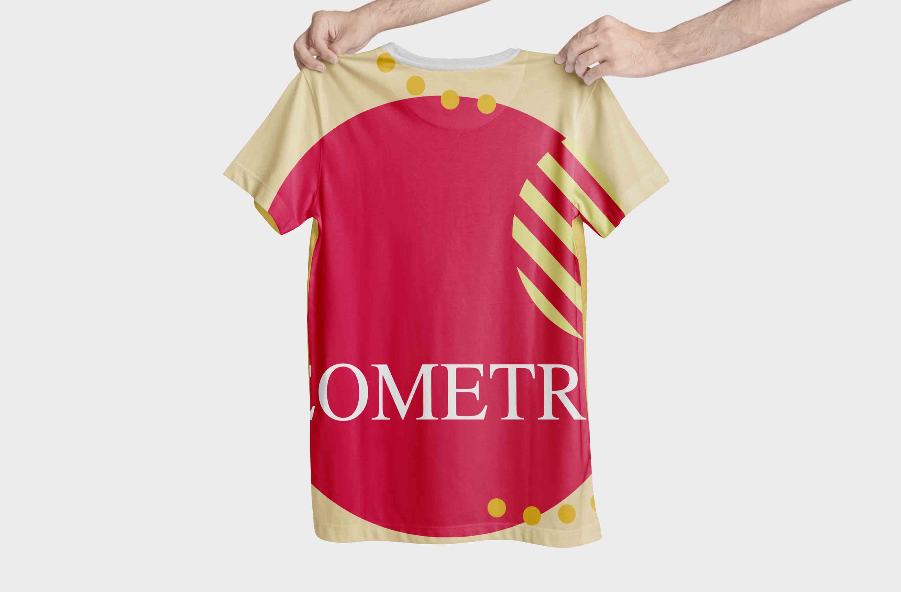 手持T恤衫PS贴图素材