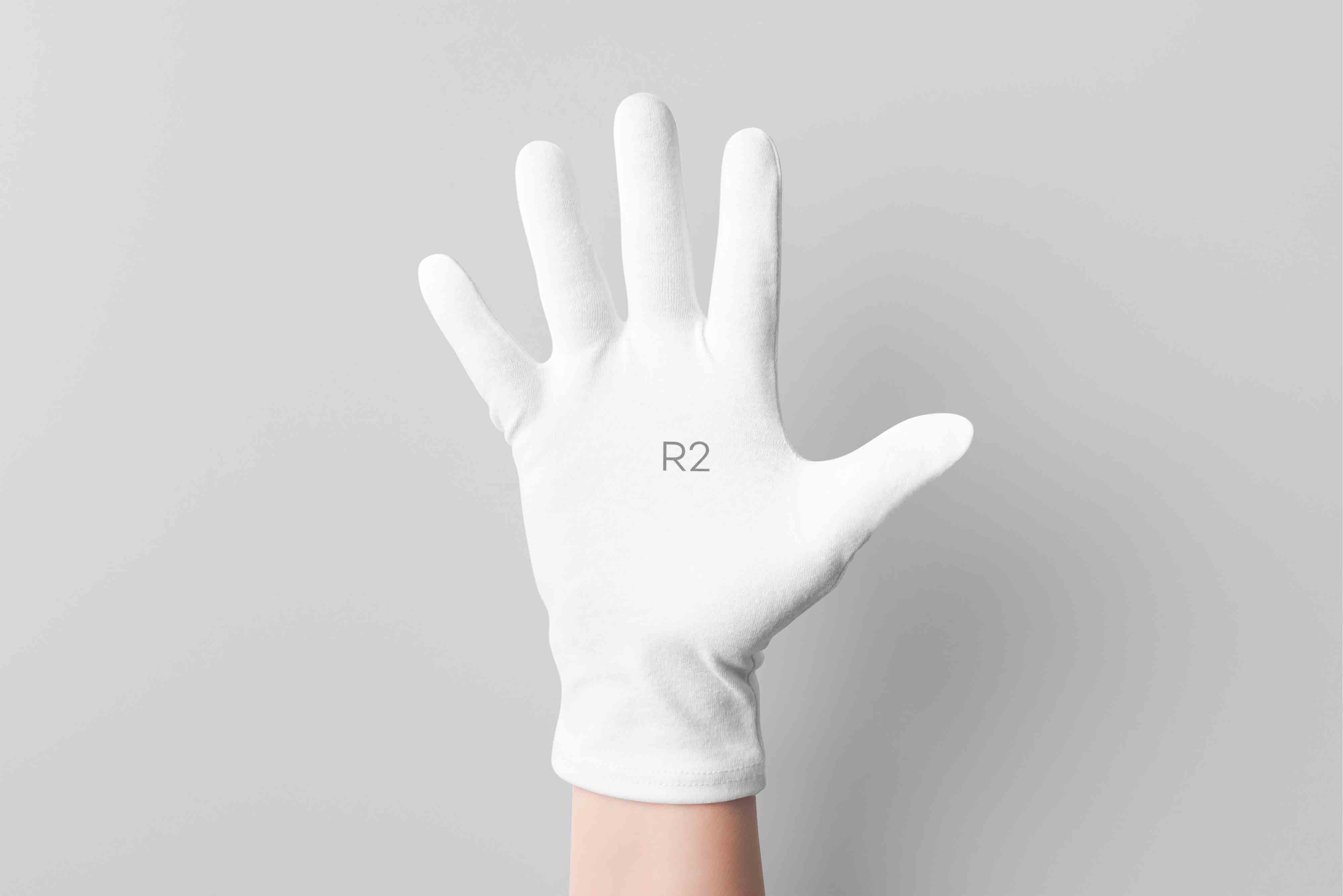 手掌展开手套设计ps样机