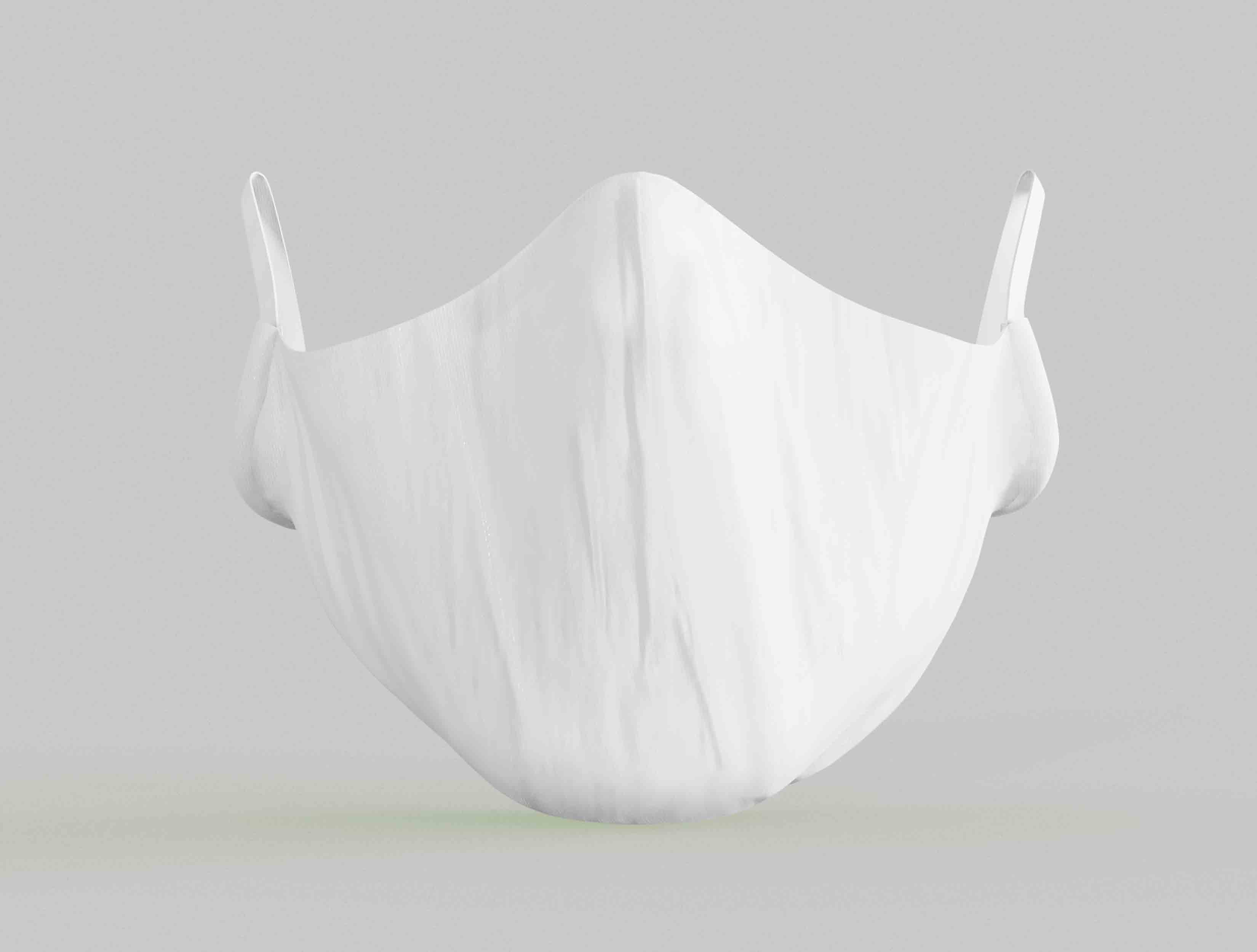 手术室一次性口罩设计psd智能贴图样机素材