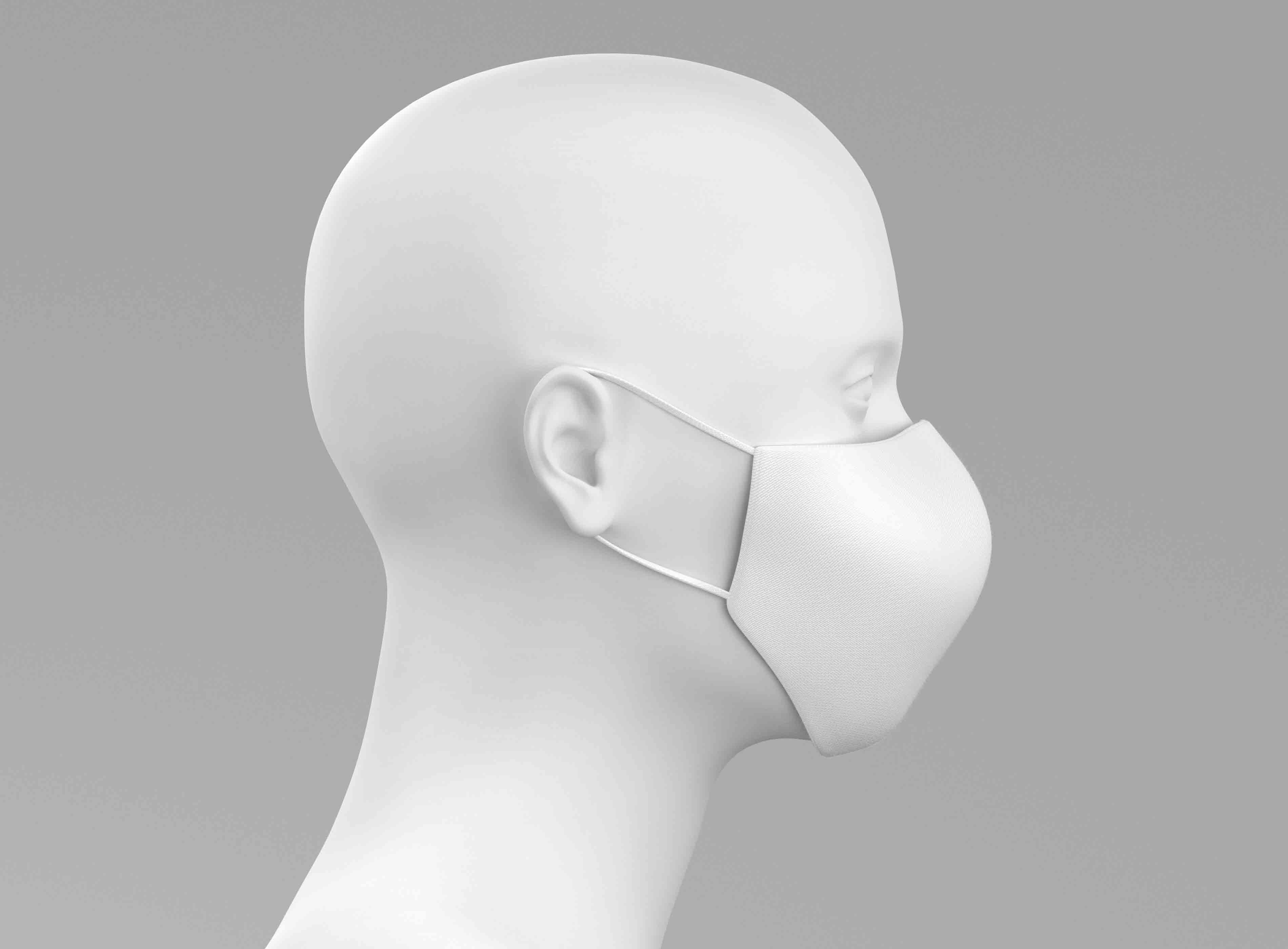 手术室口罩ps贴图