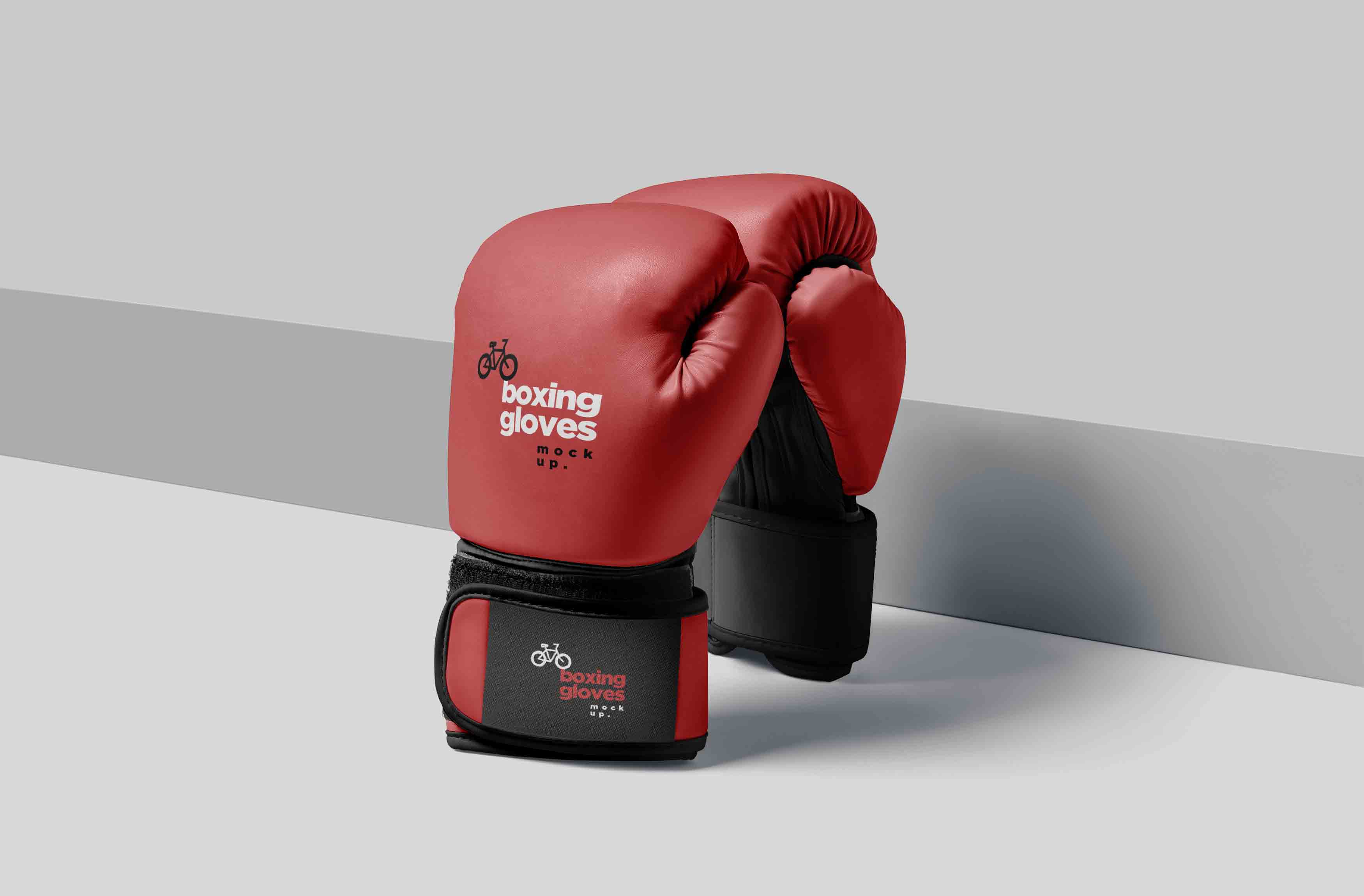 拳击手套设计展示贴图