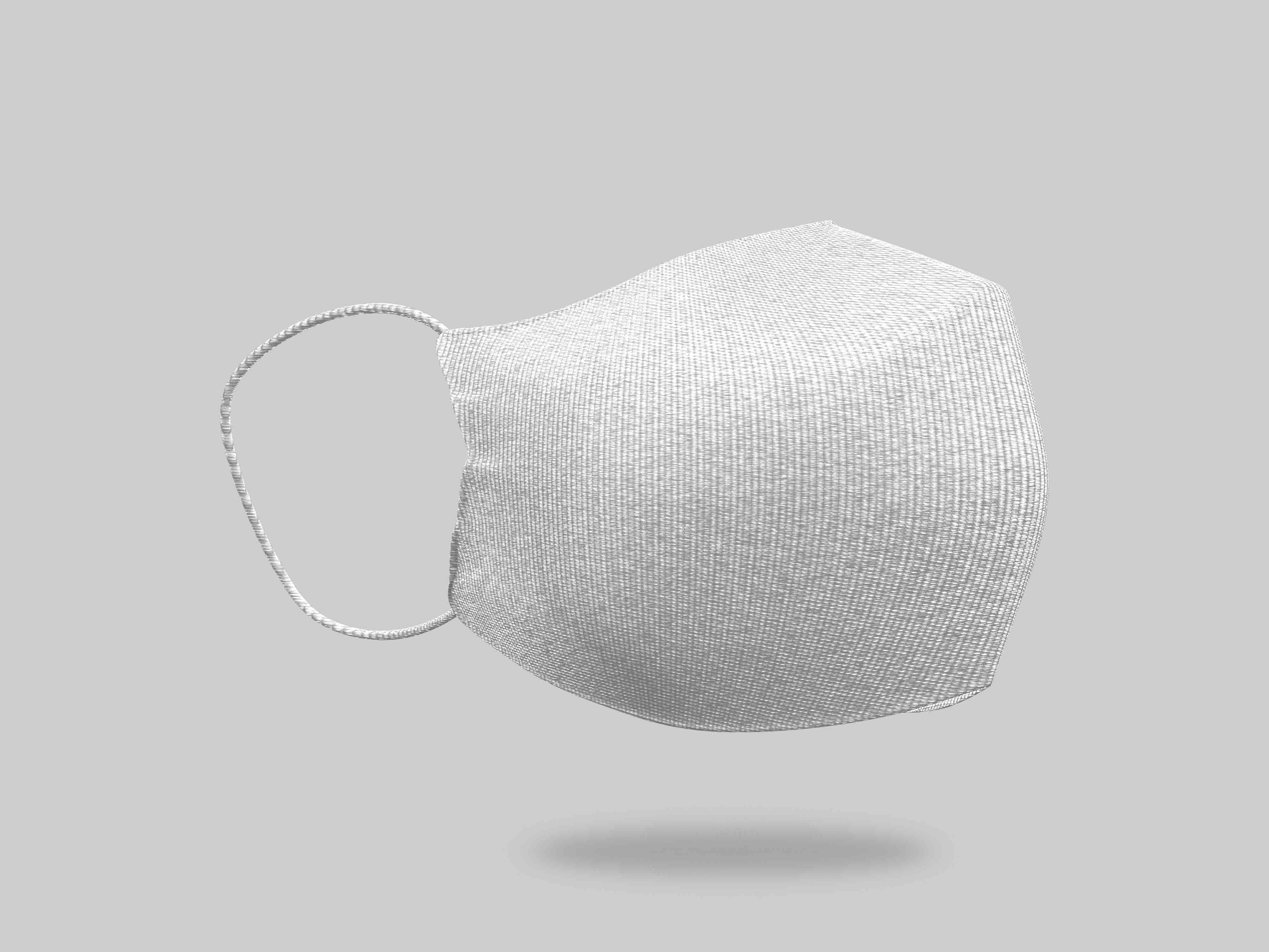 新型口罩设计ps智能贴图模板