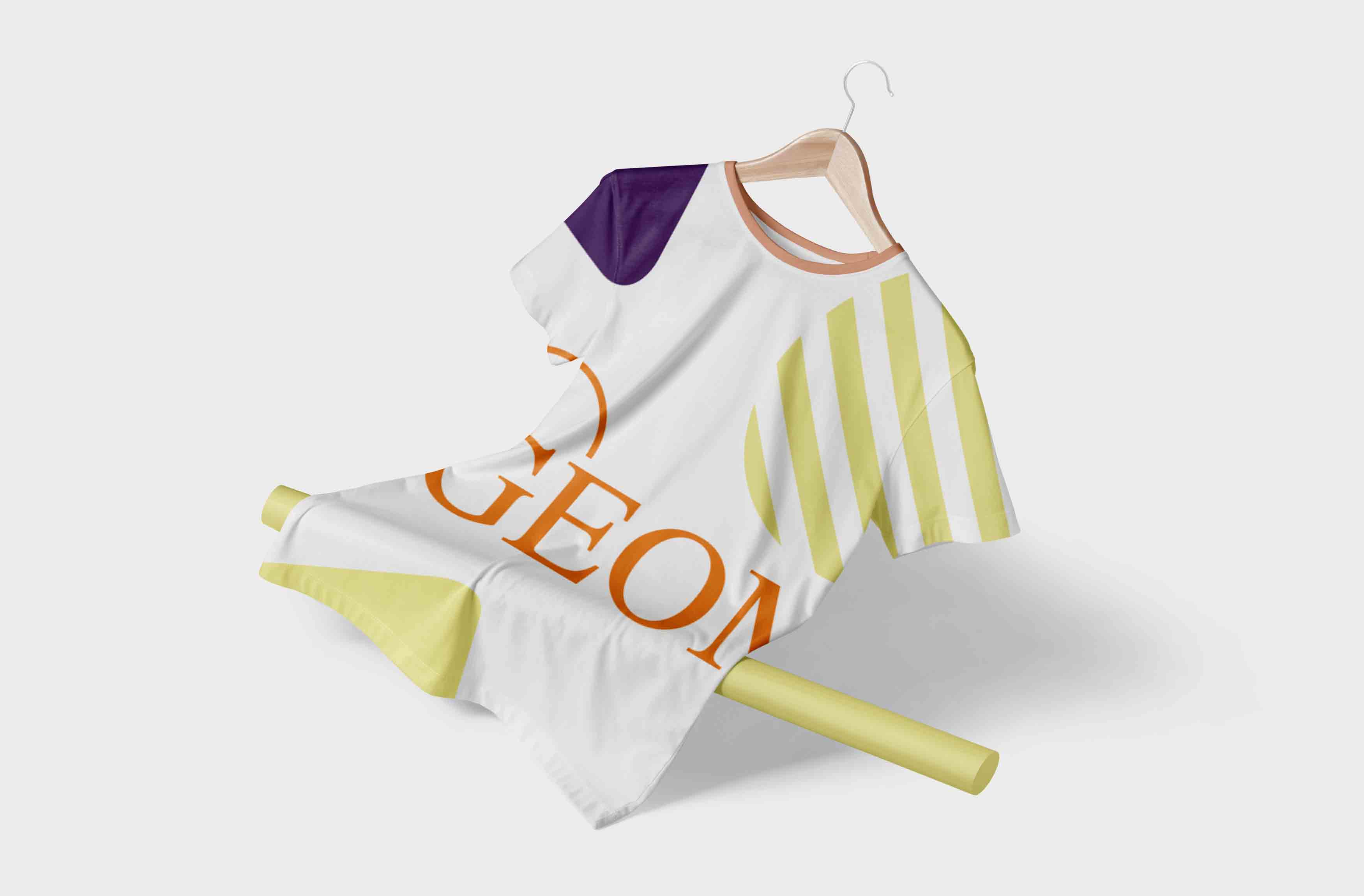 新款T恤衫PSD贴图素材