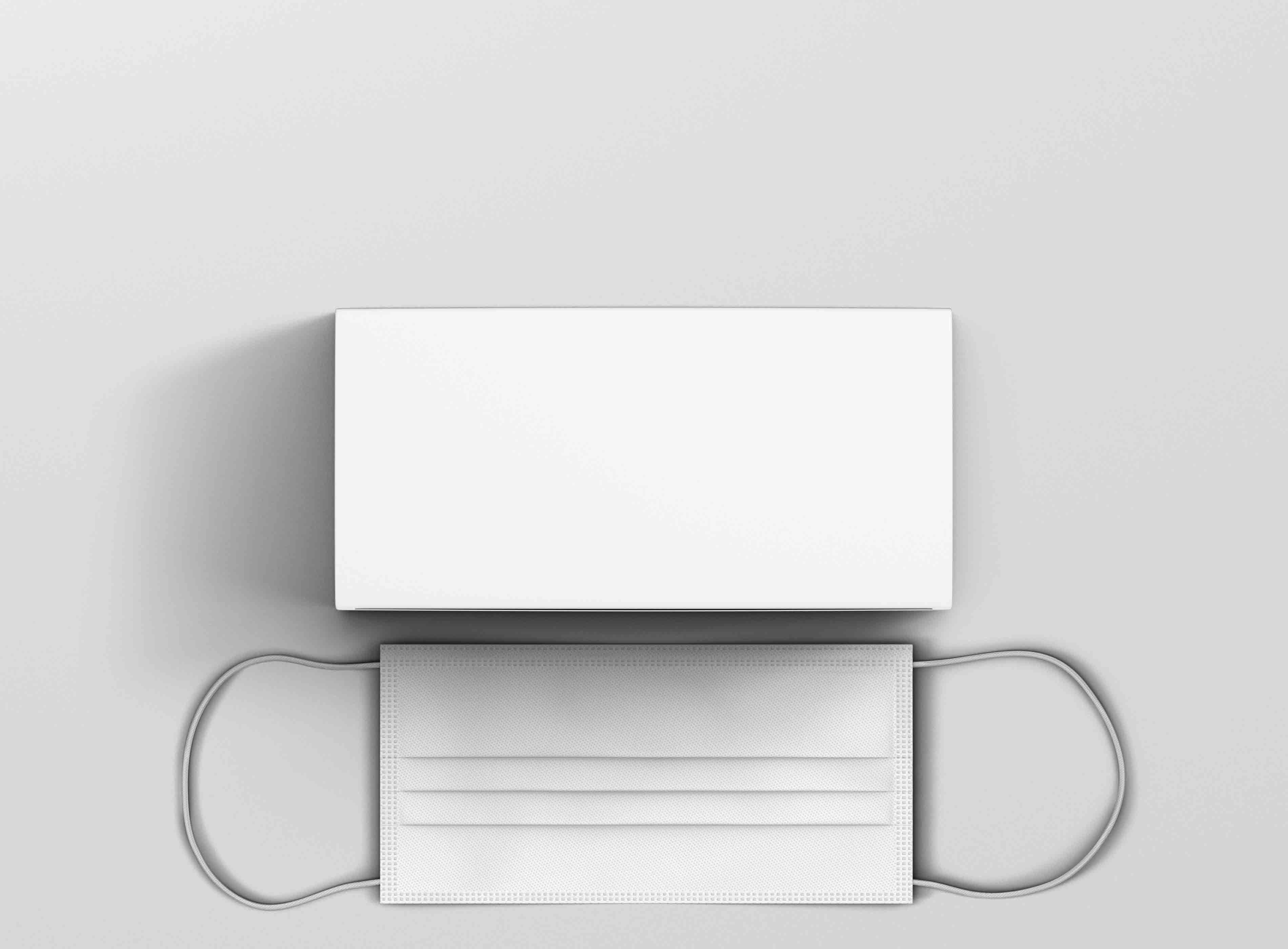 时尚口罩设计ps贴图