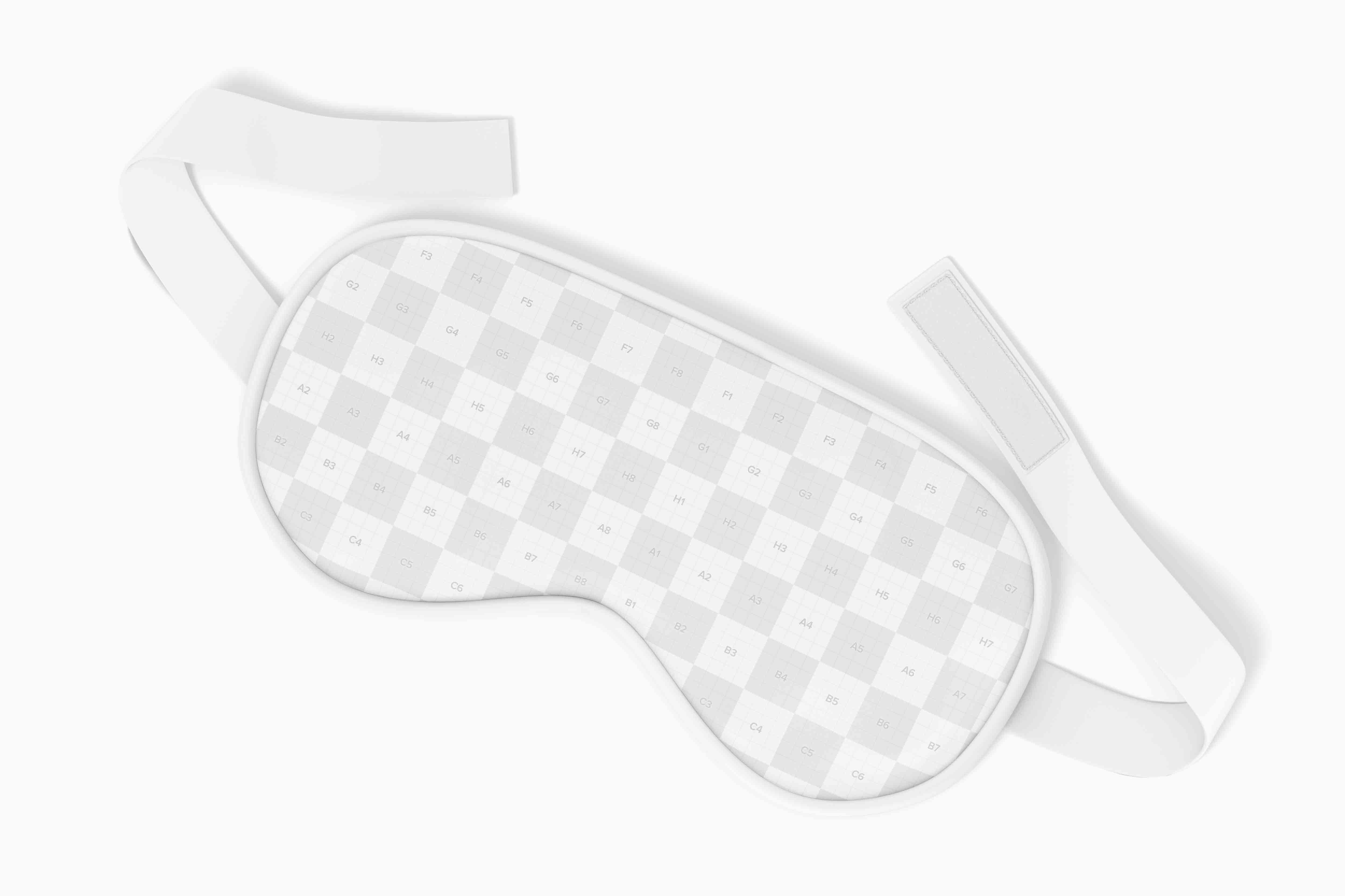 眼罩设计展示样机模板